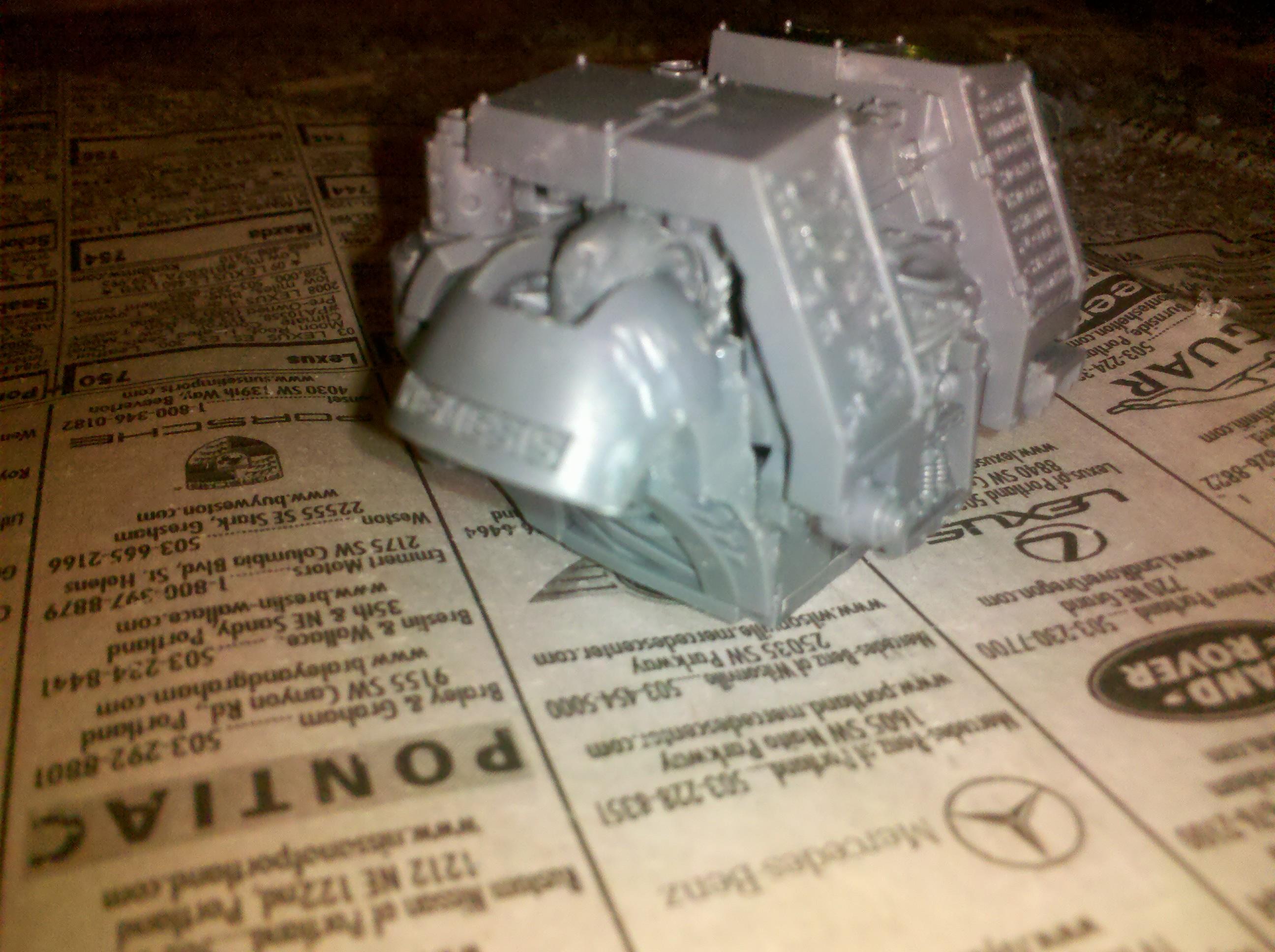 Chapter Master, Claws, Conversion, Dreadknight, Dreadnought, Space Marines, Terminator Armor