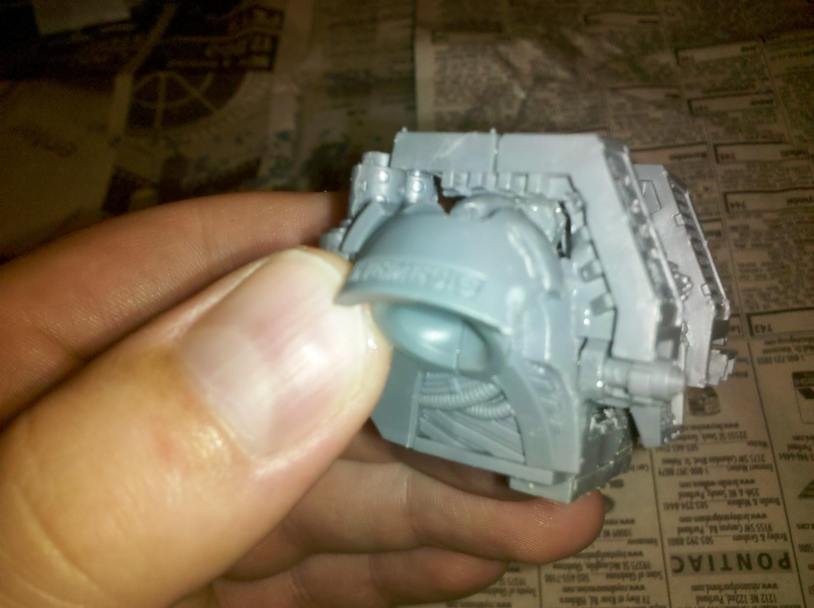 Chapter Master, Claws, Conversion, Dreadknight, Dreadnought, Space Marines, Terminator Armor