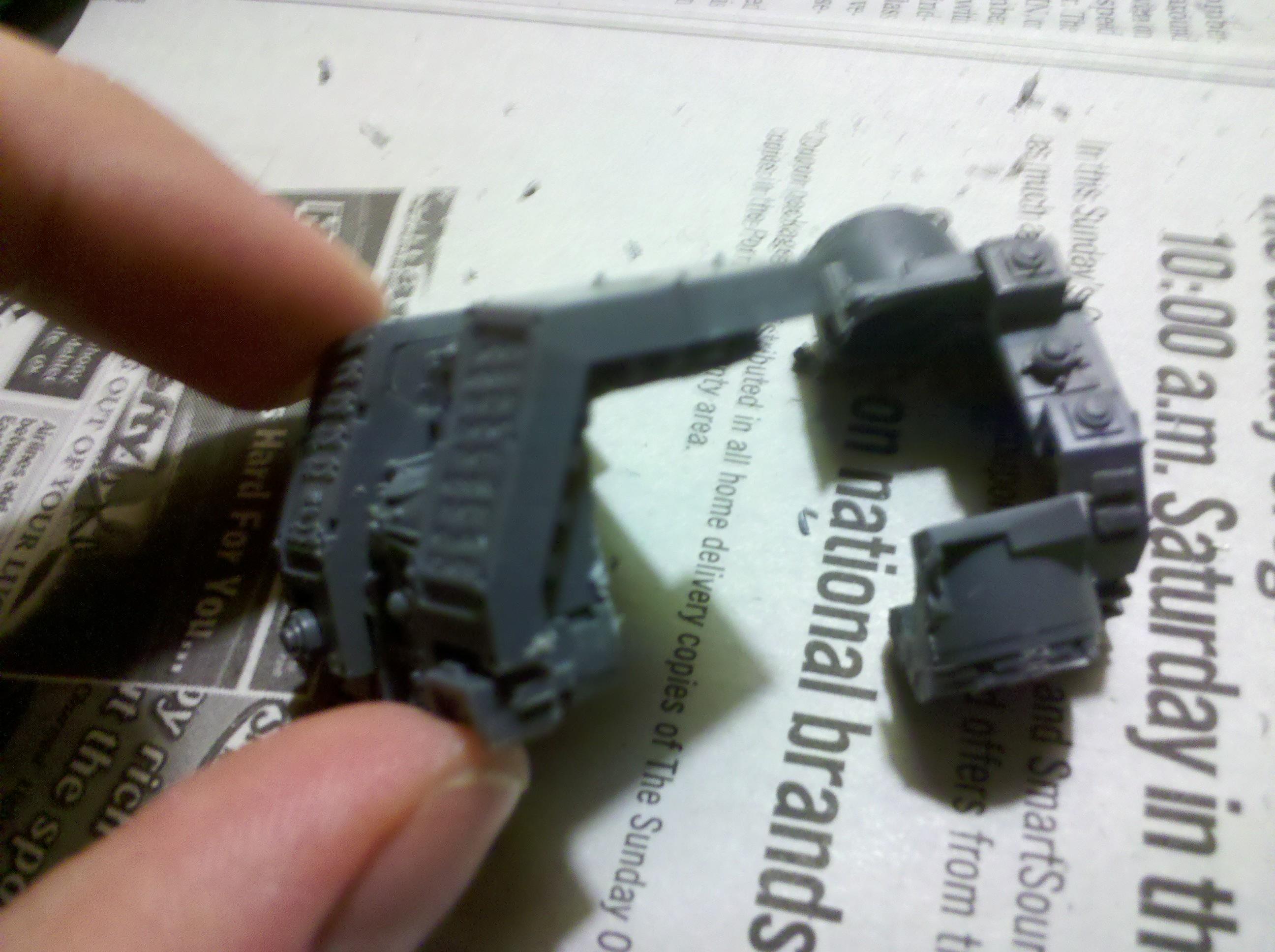 Chapter Master, Claws, Conversion, Dreadknight, Dreadnought, Space Marines, Terminator Armor