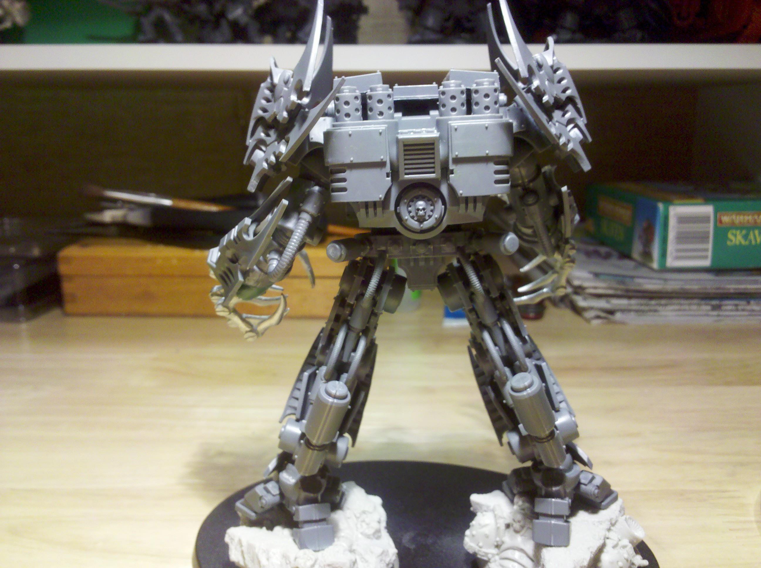 Chapter Master, Claws, Conversion, Dreadknight, Dreadnought, Space Marines, Terminator Armor
