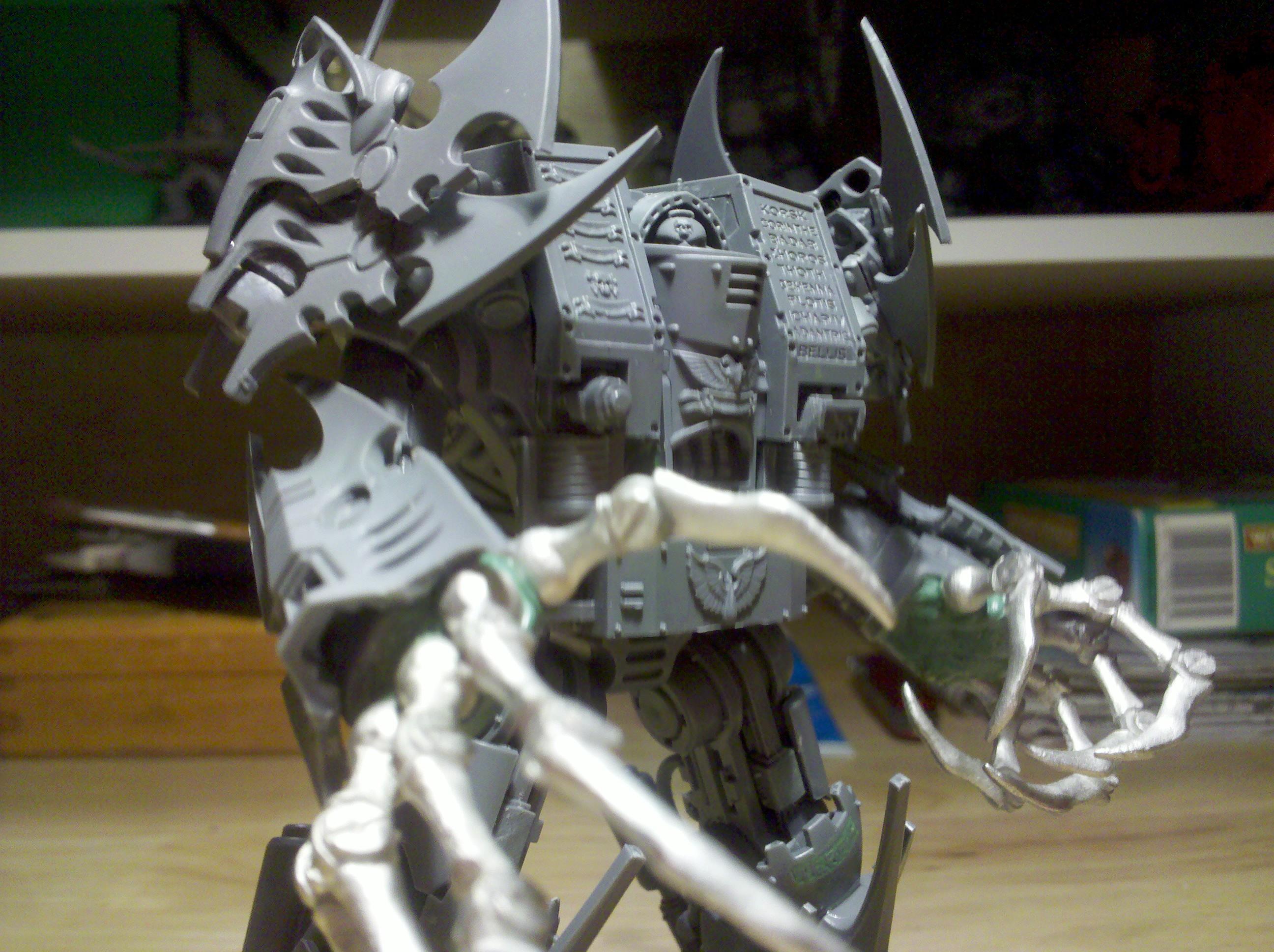 Chapter Master, Claws, Conversion, Dreadknight, Dreadnought, Space Marines, Terminator Armor
