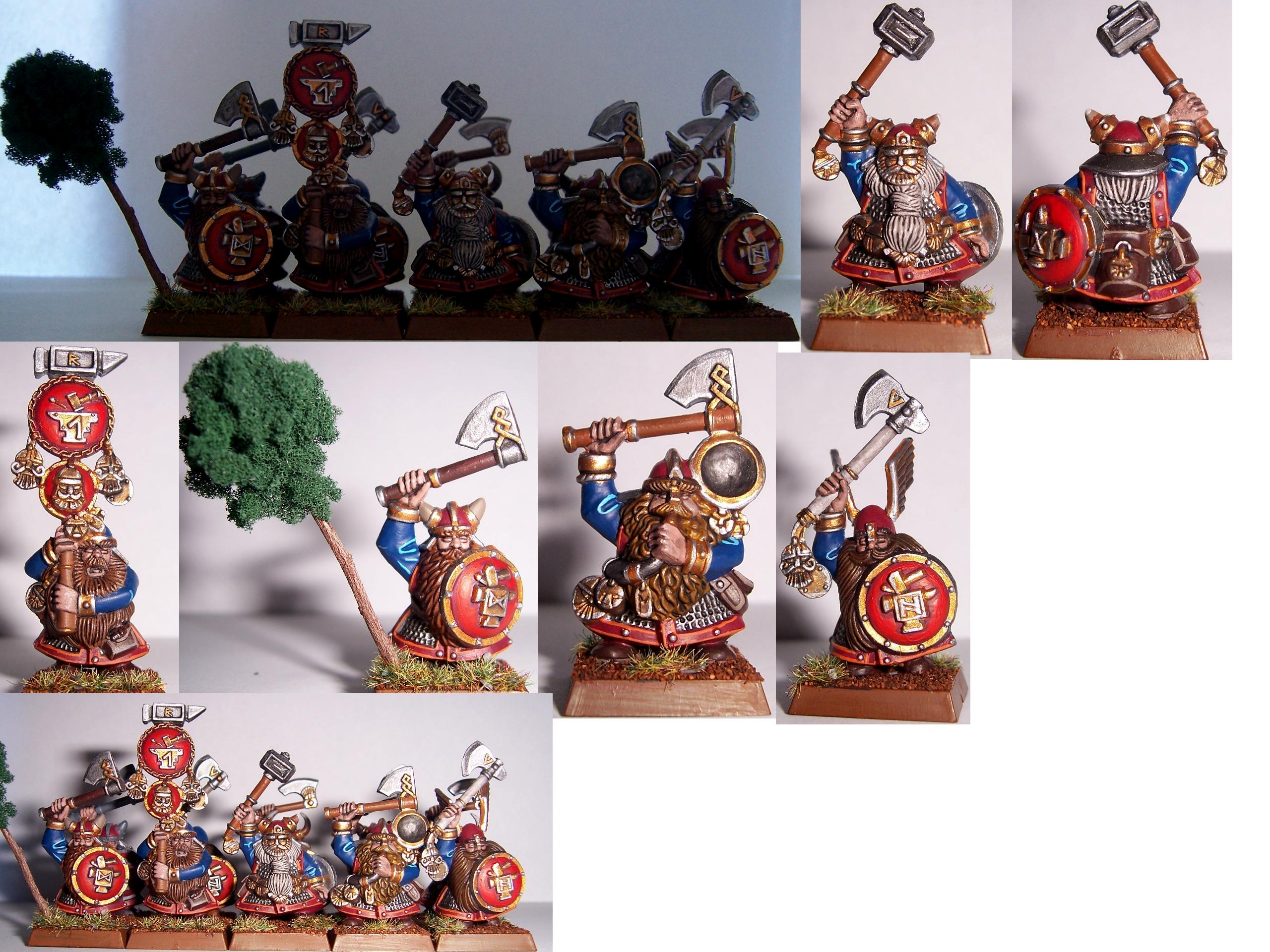 Dwarves, Warriors, Dwarven warriors
