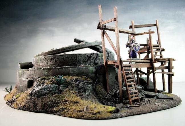 Ancient, Dangerous, Jungle, Monster, Ruins, Tentacle, Terrain, Warmachine