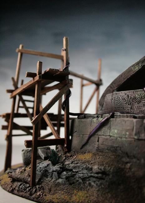 Ancient, Dangerous, Jungle, Monster, Ruins, Tentacle, Terrain, Warmachine