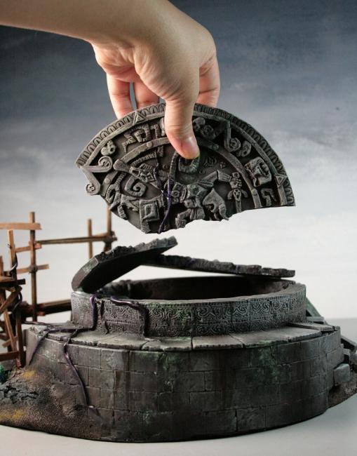 Ancient, Dangerous, Jungle, Monster, Ruins, Tentacle, Terrain, Warmachine