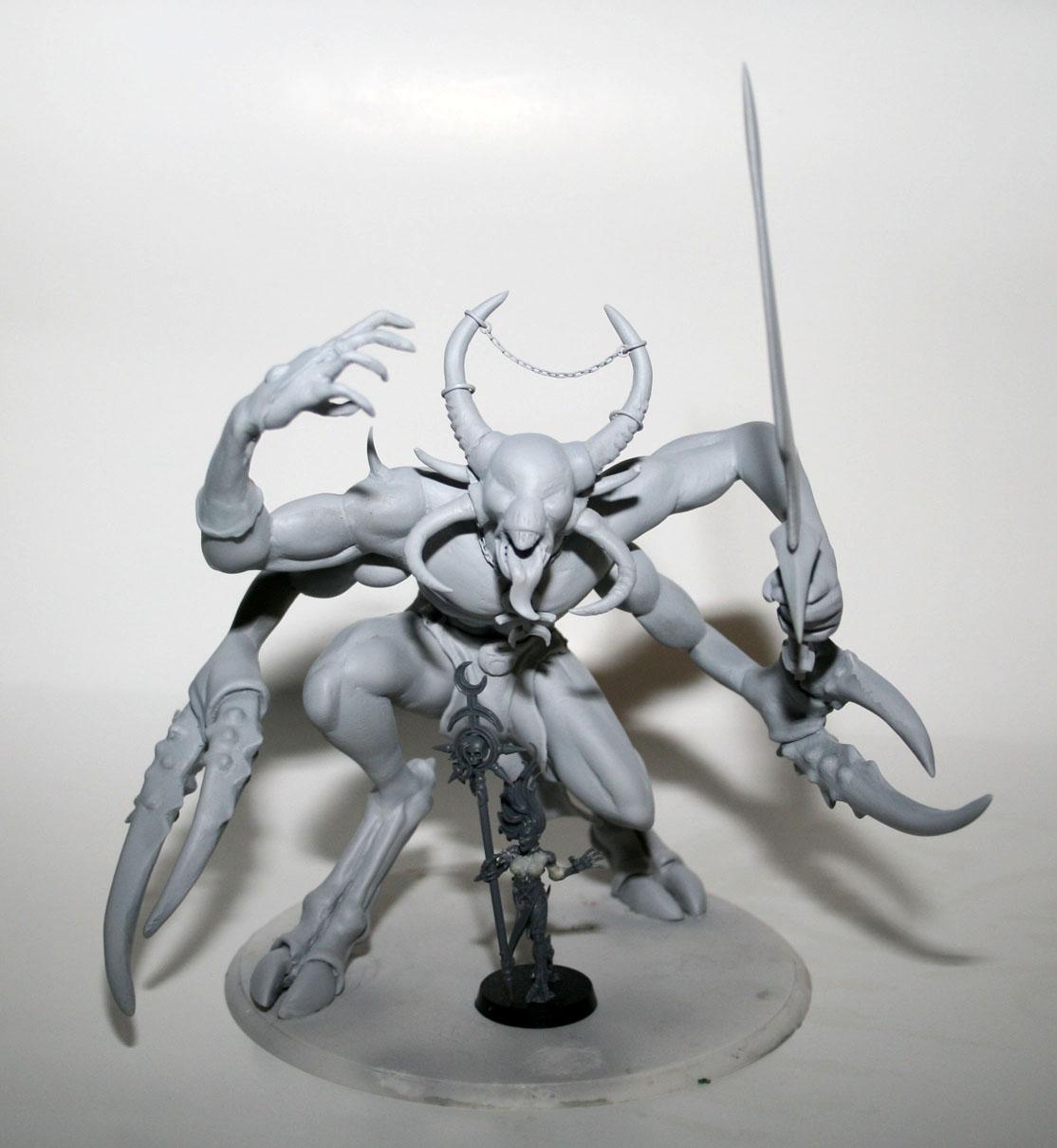Choas Daemons, Custom Model, Slaanesh, Warhammer Fantasy