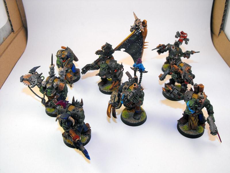 Aethersail, Banner, Boy, Dark Eldar, Deffskulls, Looted, Nob, Orks, Painboy, Power Klaw, Waaagh, Waaagh Banner