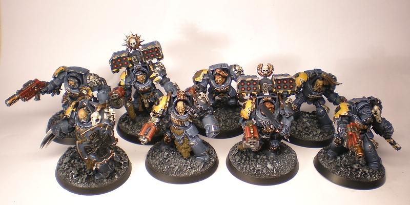 Astartes, Space Marines, Space Wolves, Terminator Armor