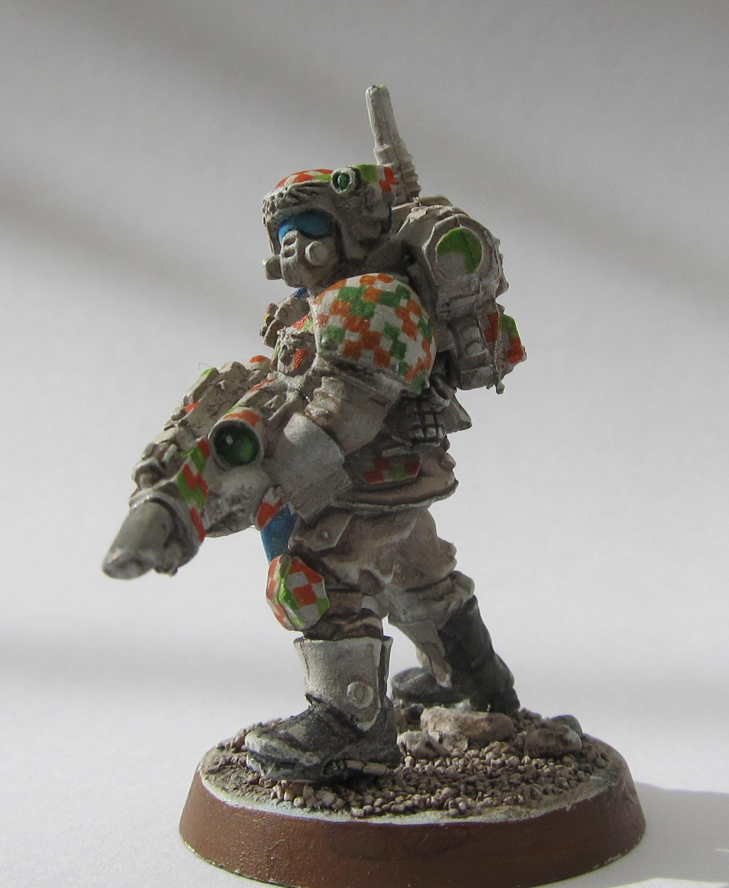 Digital, Digital Camo, Hellgun, Imperial Guard, Stormtrooper