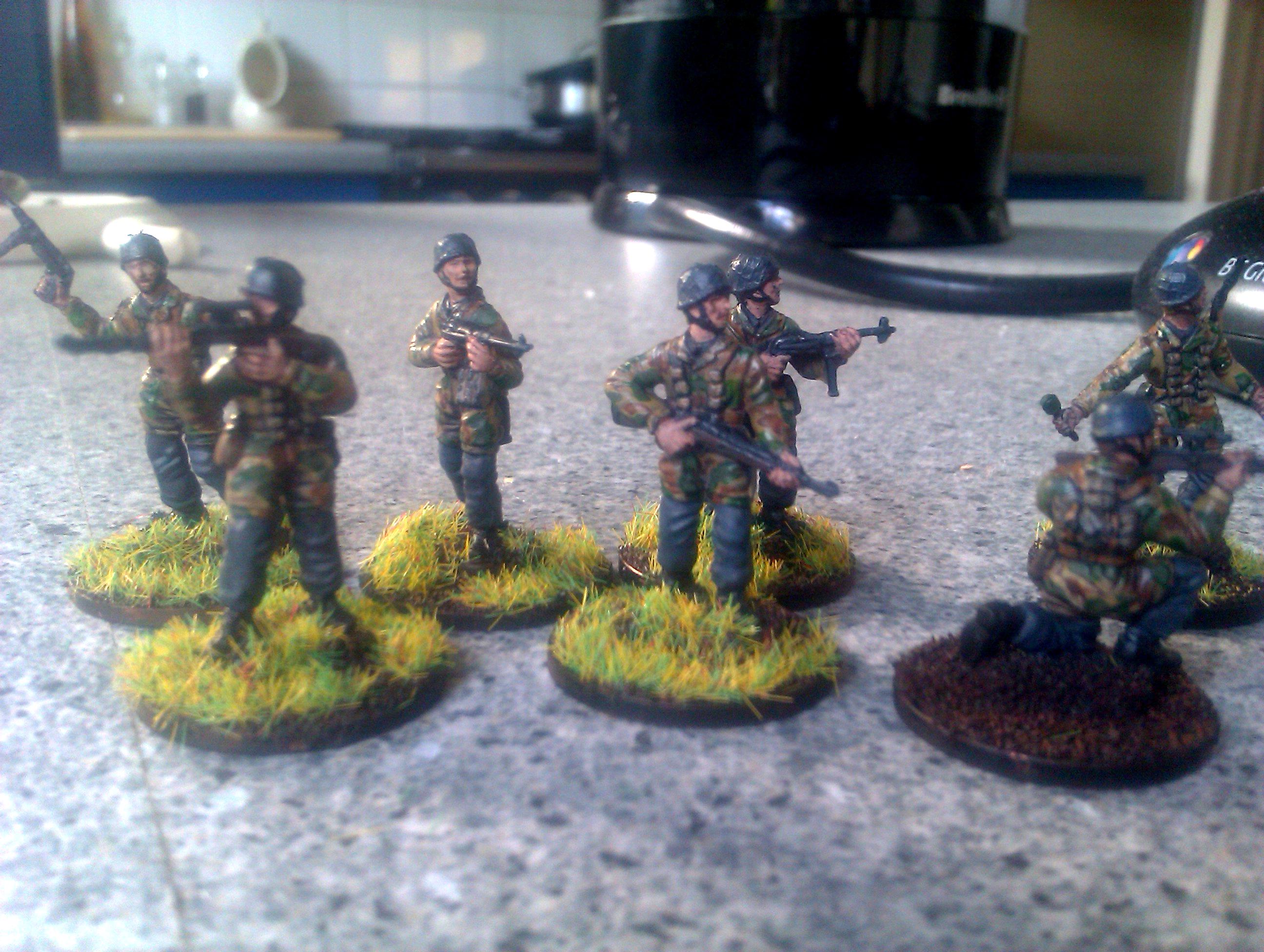 Fallschirmjaeger, Fallschirmjaegers, Fallschirmjager, Fallschirmjagers, Germans, Italeri