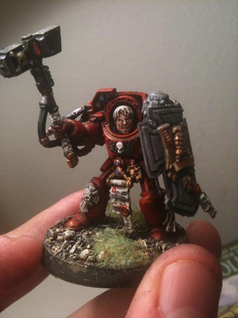Blood Angels, Painting, Terminator Armor