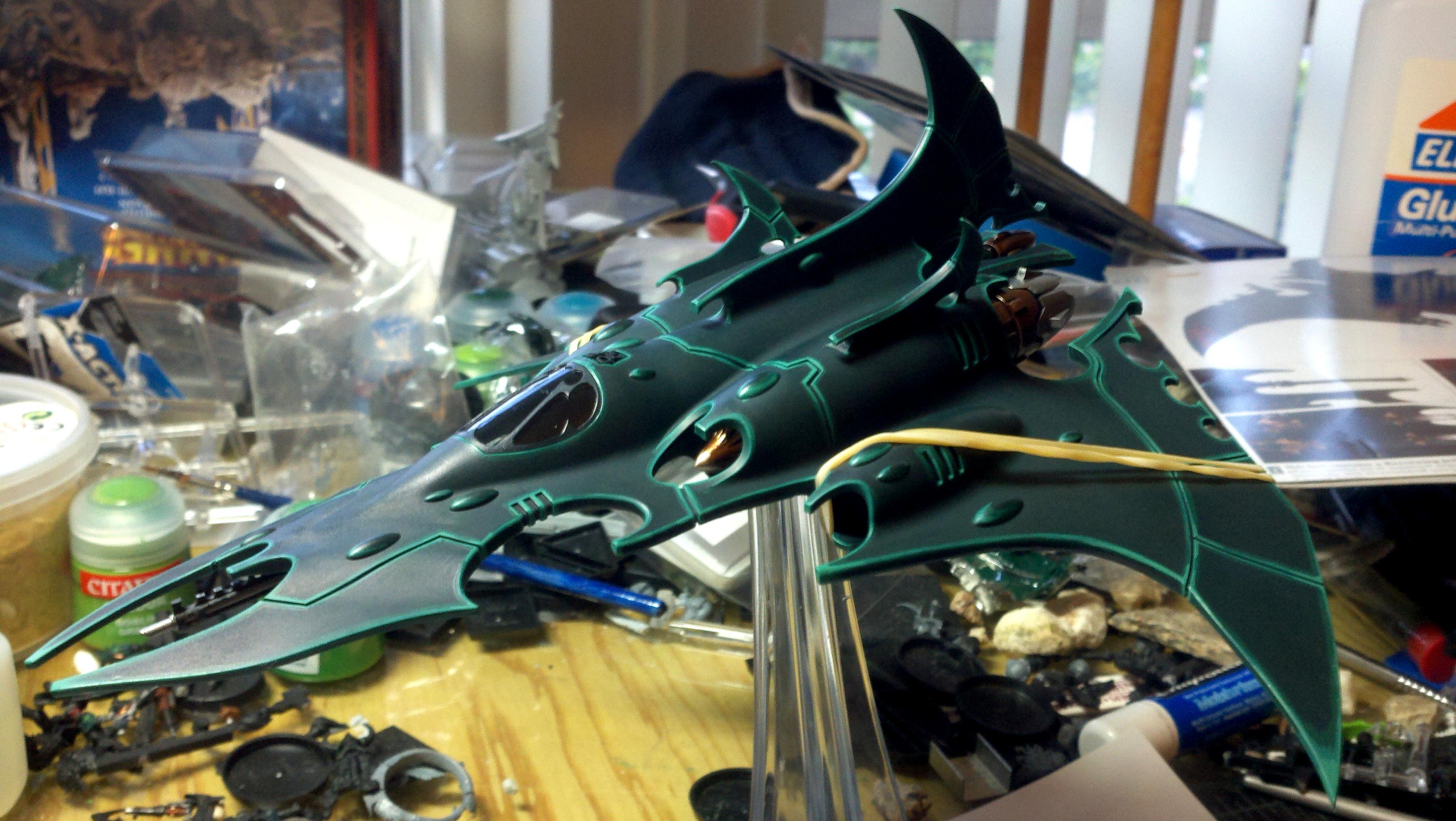 Dark Eldar, Fighter, Nightwing, Work In Progress