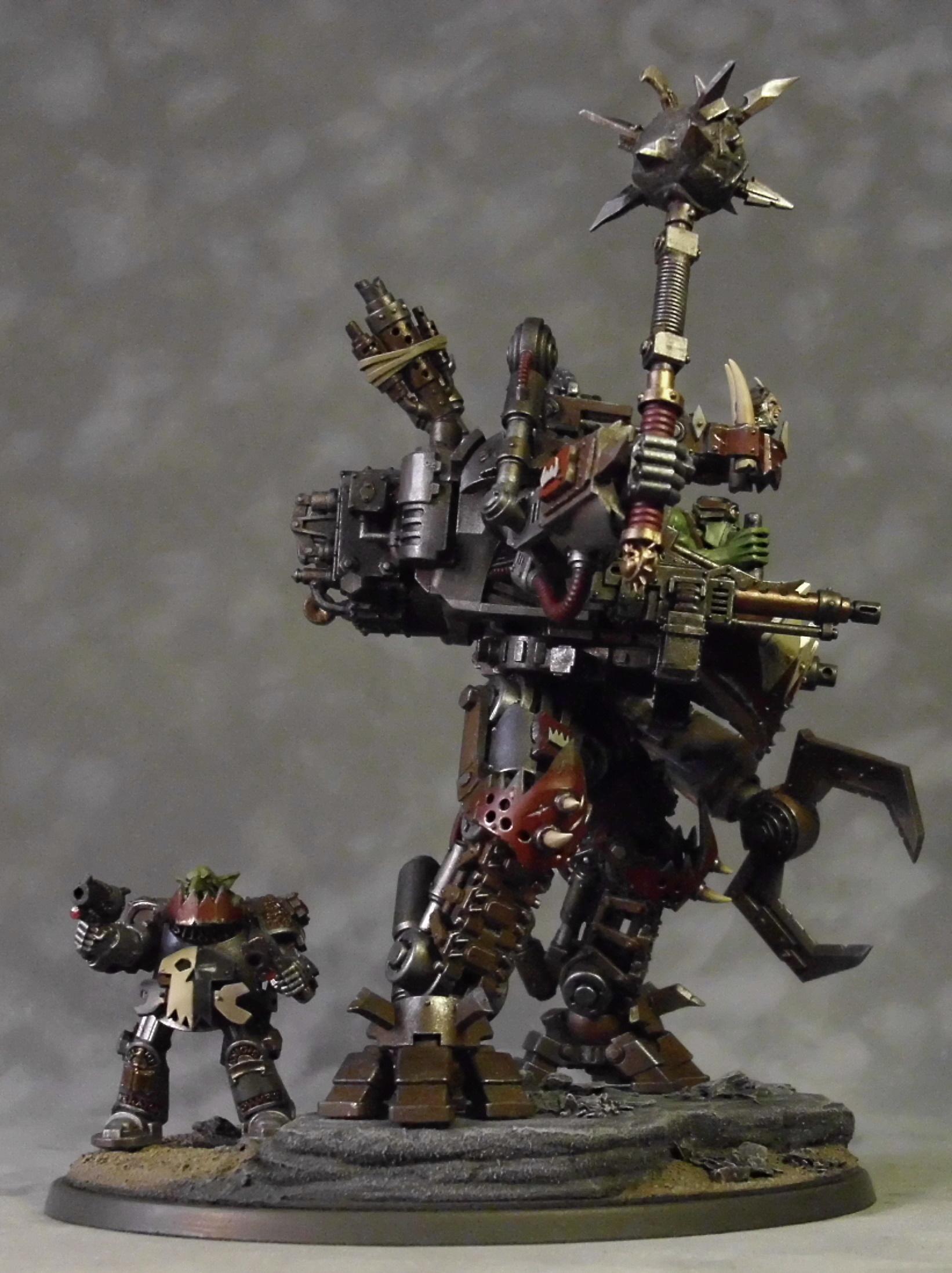 Deff Dread, Dreadknight, Looted, Orks