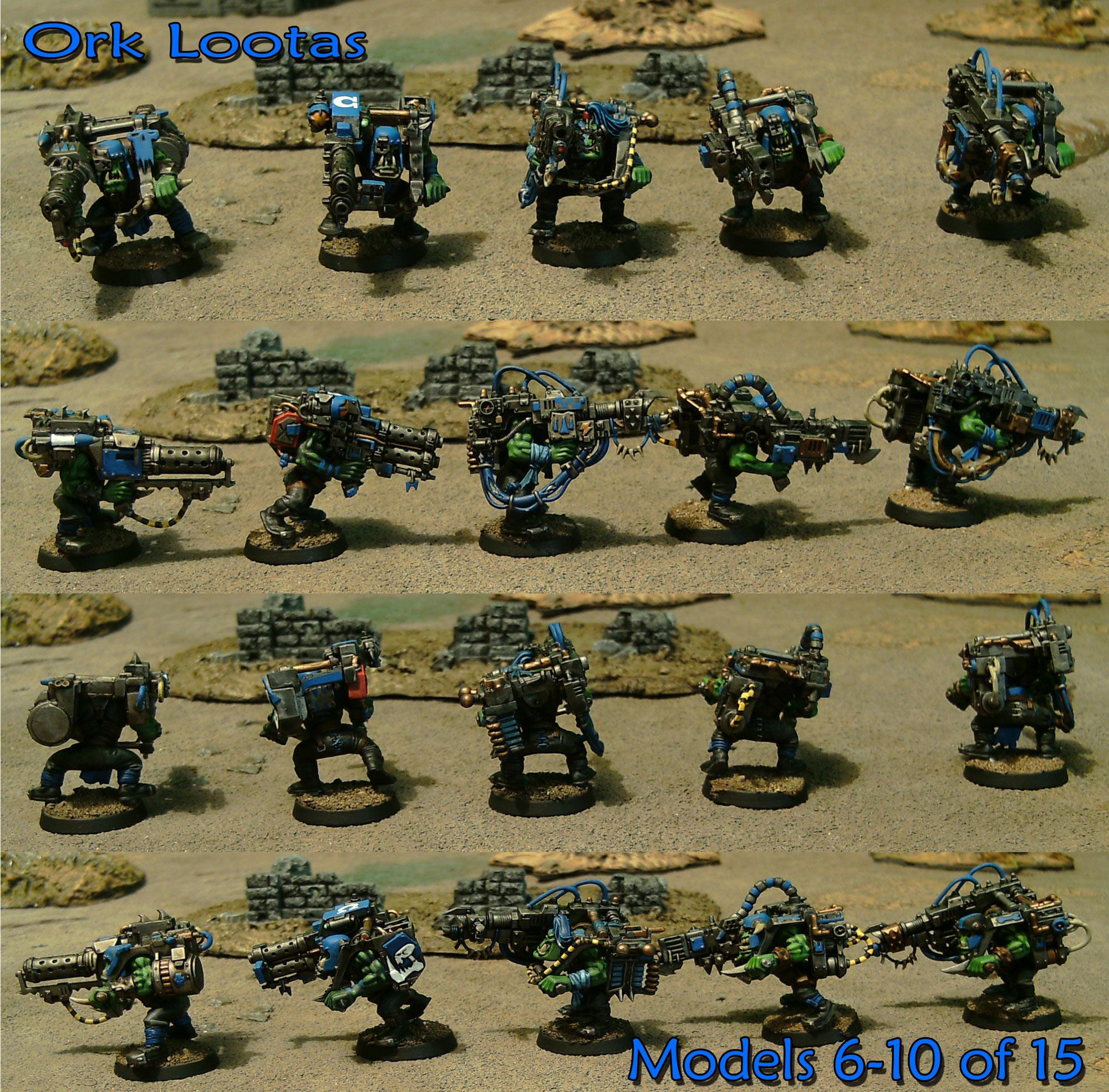 Deff Skulls, Deffskulls, Lootas, Orks, Ouze, Warhammer 40,000