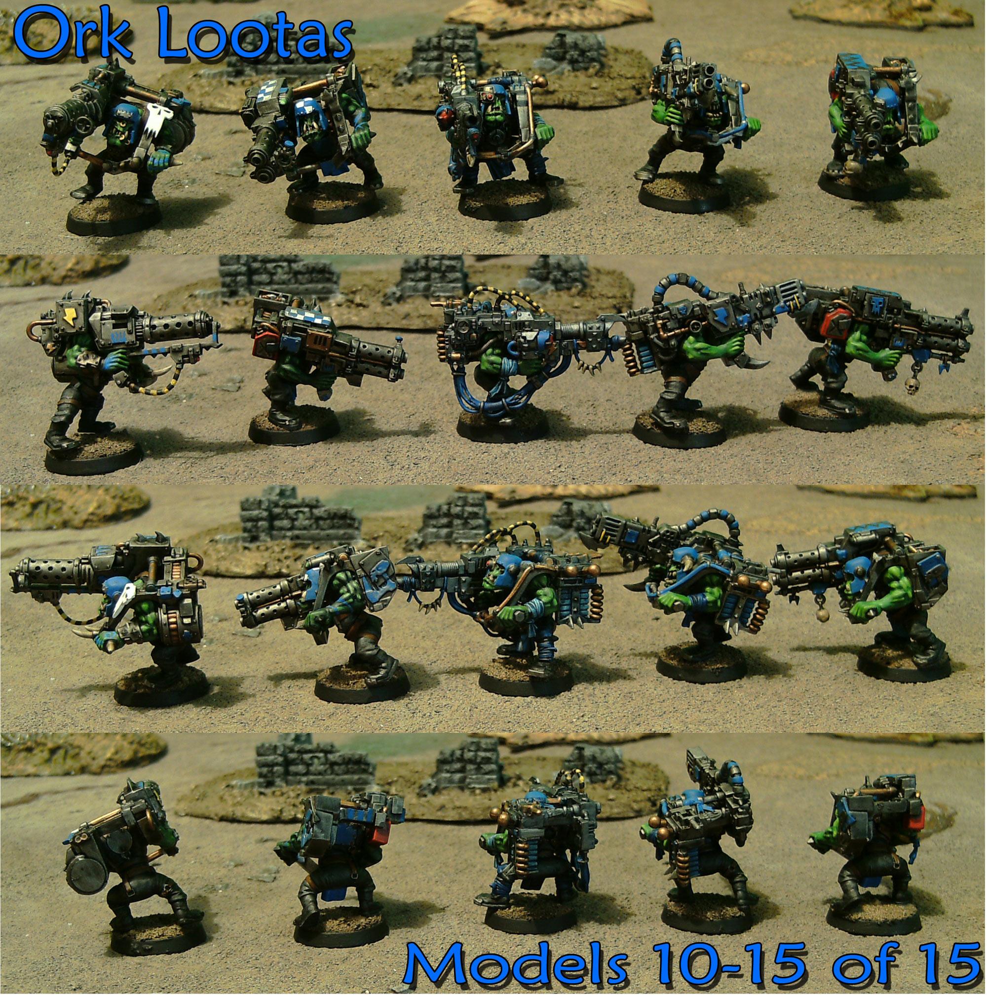 Deff Skulls, Deffskulls, Lootas, Orks, Ouze, Warhammer 40,000
