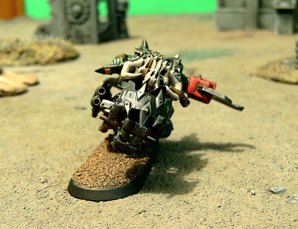 Bike, Goffs, Motorcycles, Nob Bikers, Orks, Ouze, Power Claw, Power Klaw, Warbikers, Warhammer 40,000