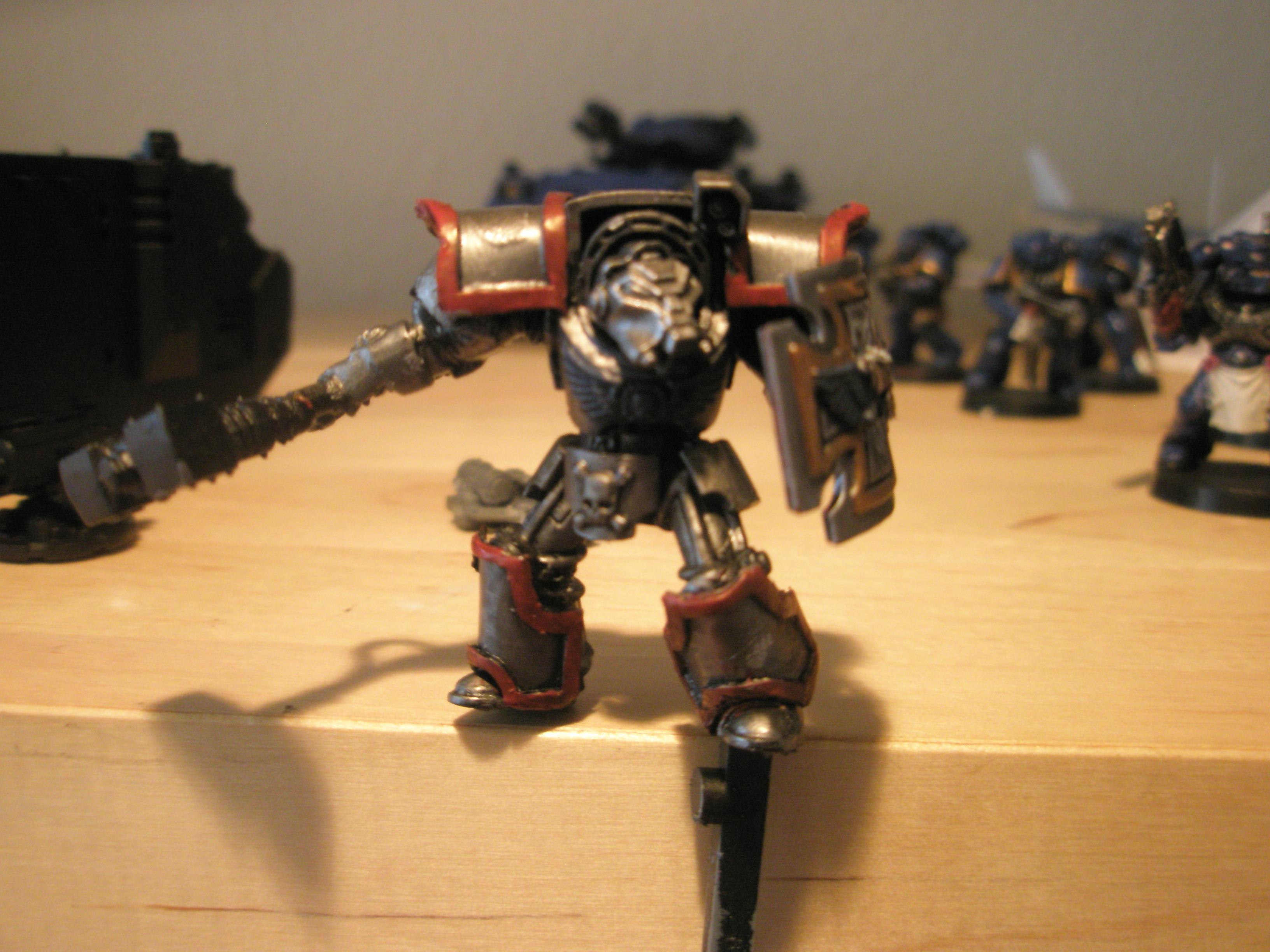 Grey Knights, Space Marines, Terminator Armor, Work In Progress
