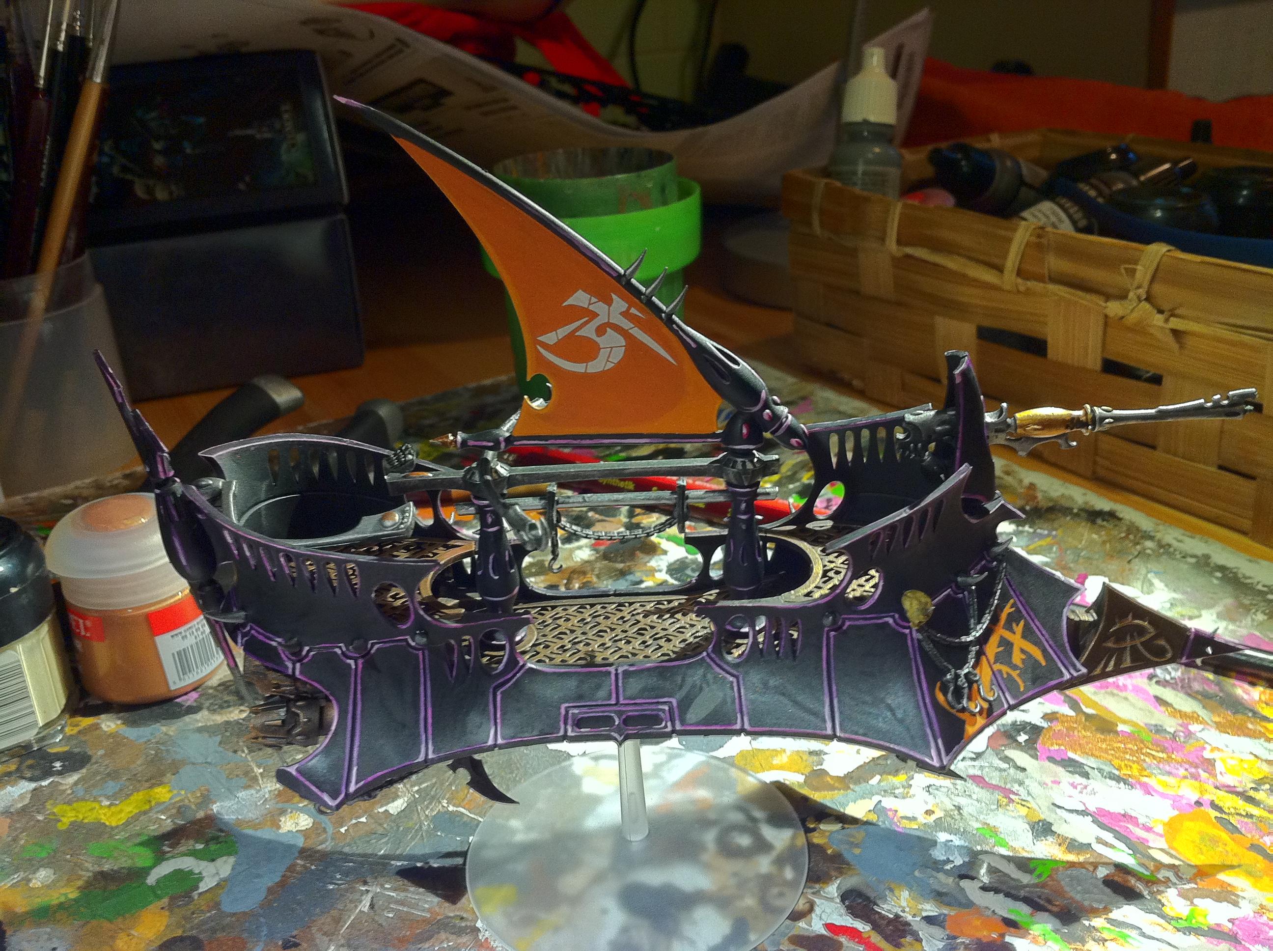 Dark Eldar, Raider, Work In Progress