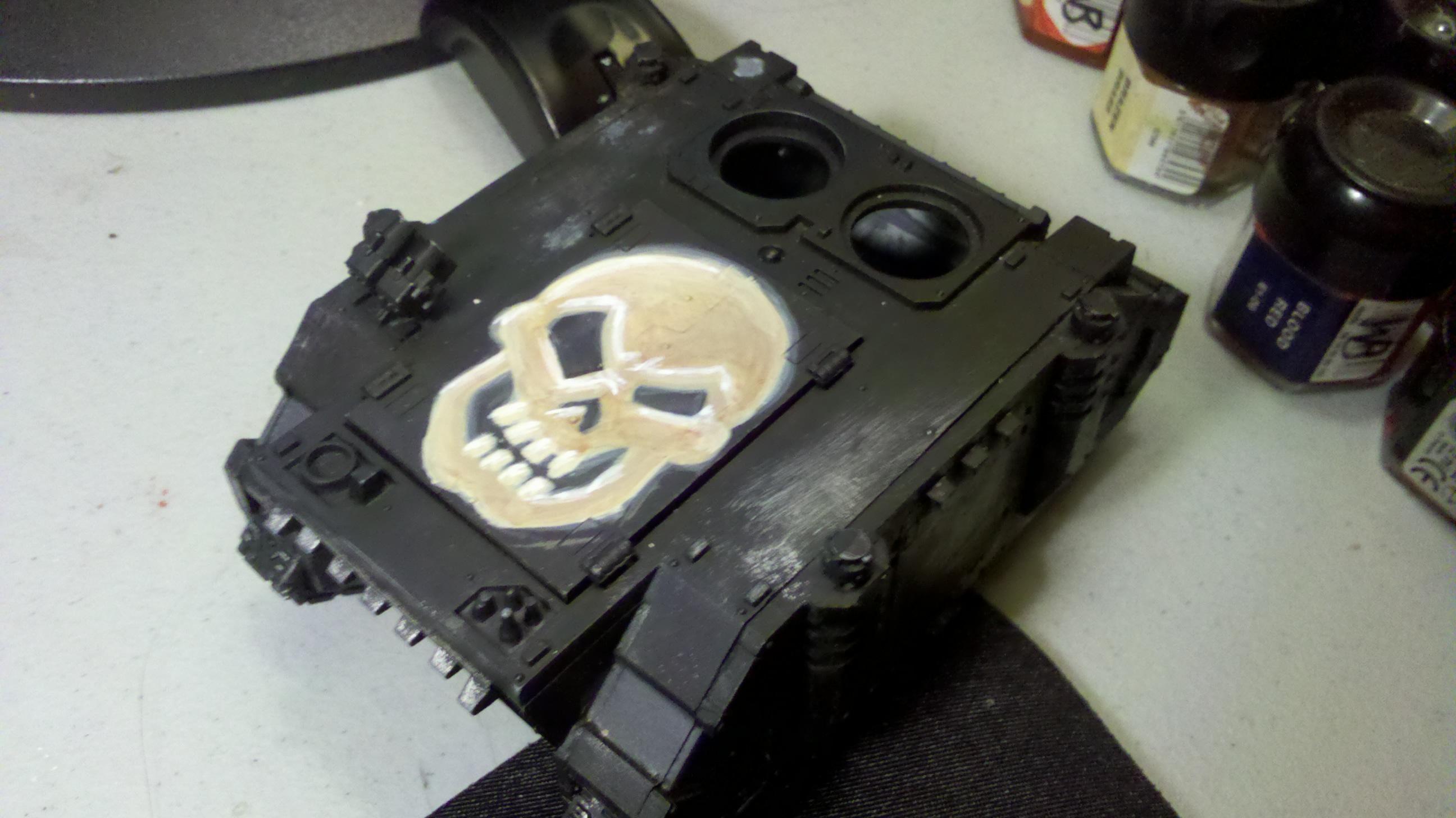 Chaos, Freehand, Rhino, Skull