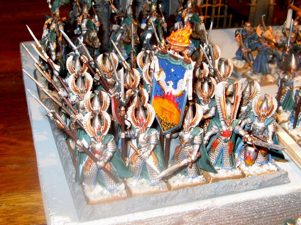 Custom Banner, High Elves, Warhammer Fantasy