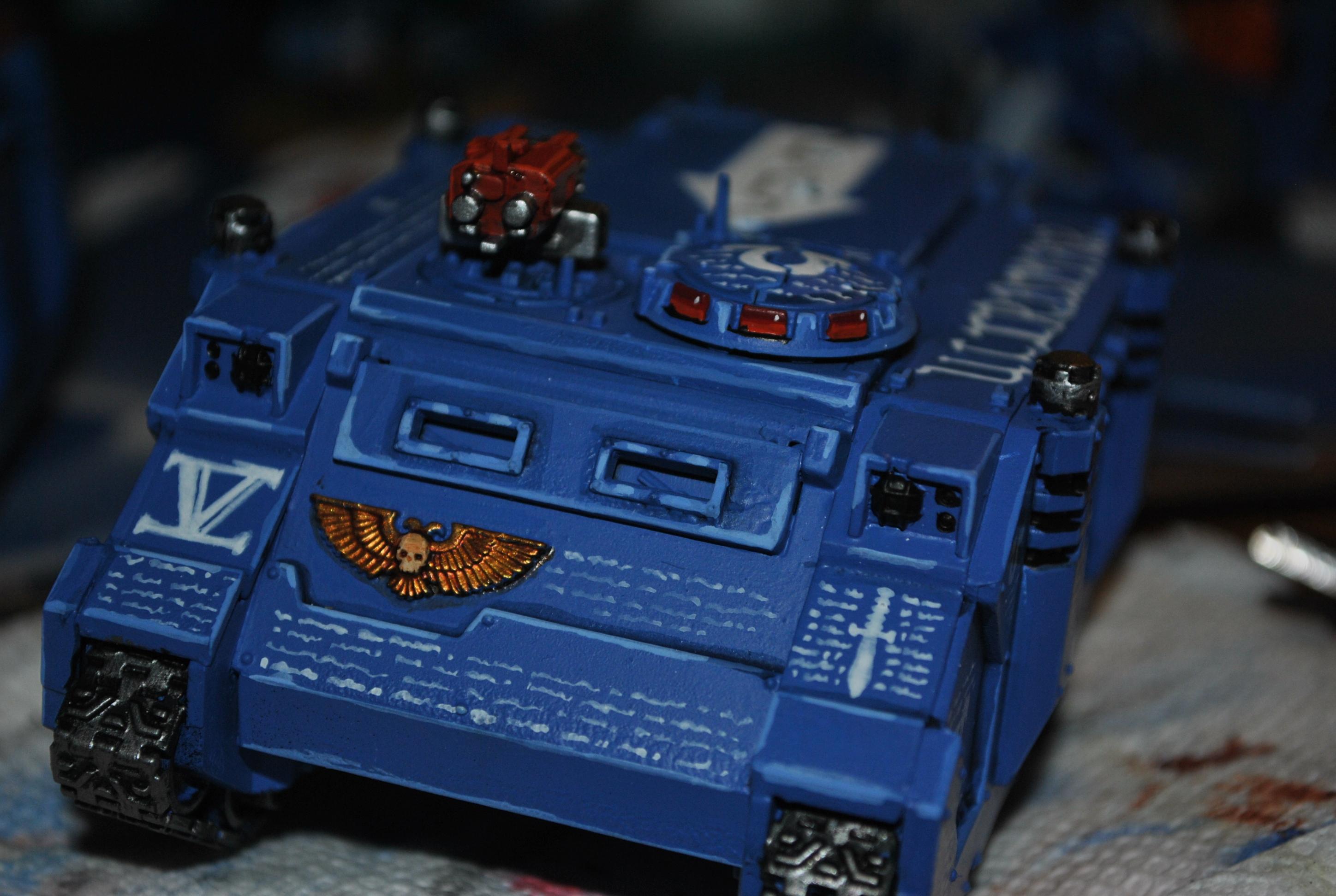 here is the closest tank to being completed right now, a rhino