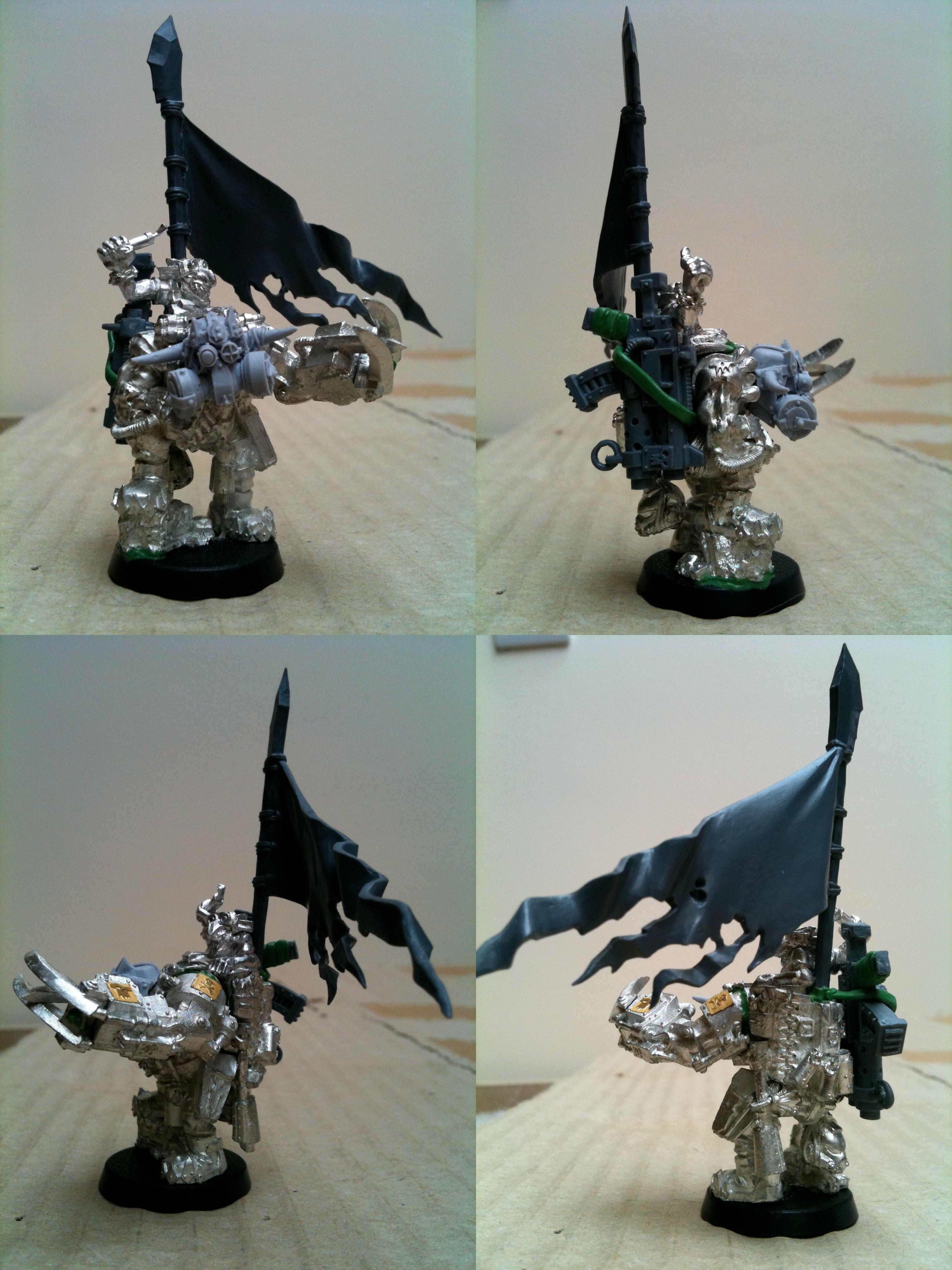 Arakasi, Boss Pole, Nob, Power Klaw, Waaagh Dakka