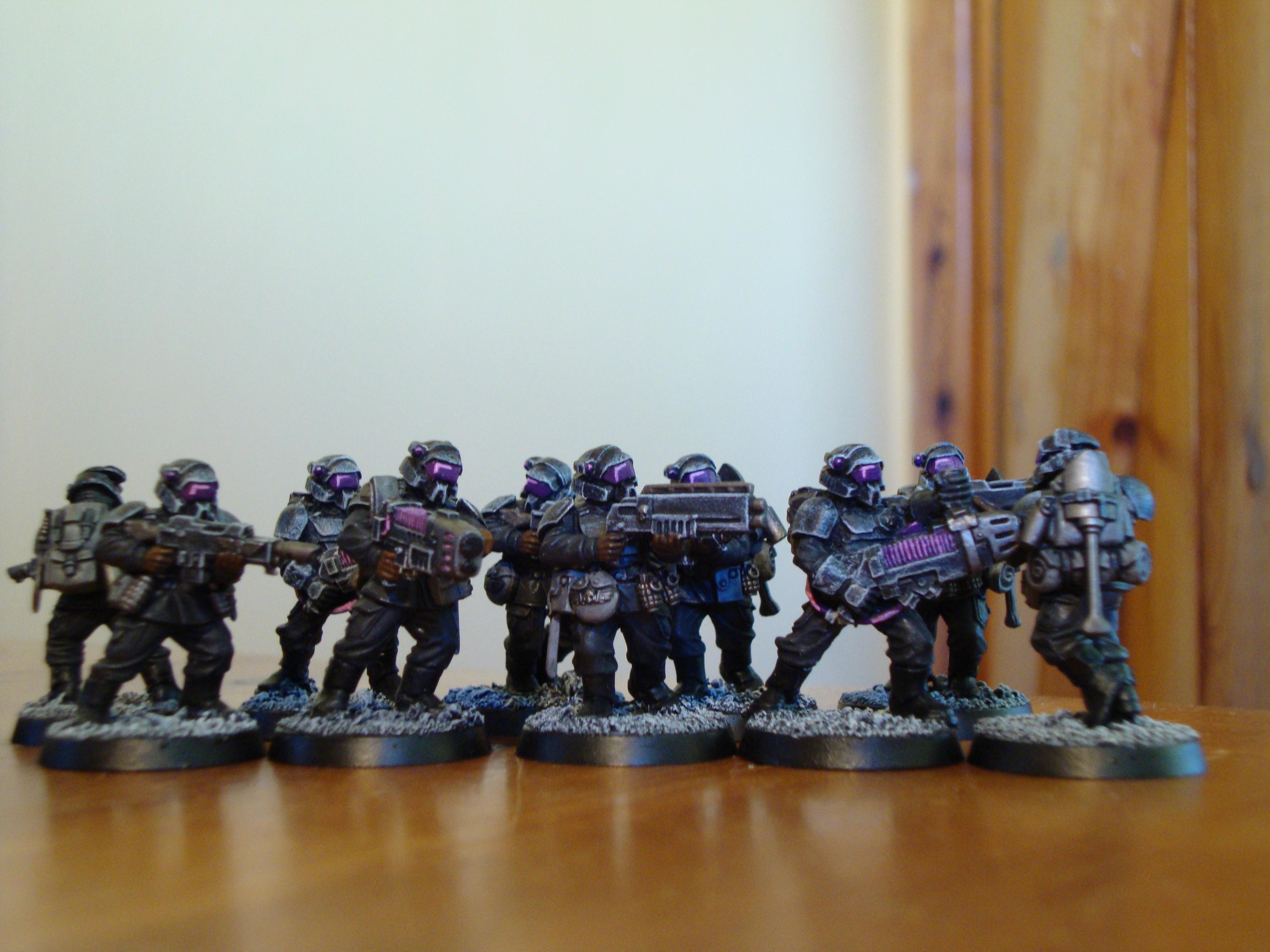 Imperial Guard, Veteran Squad, Warhammer 40,000