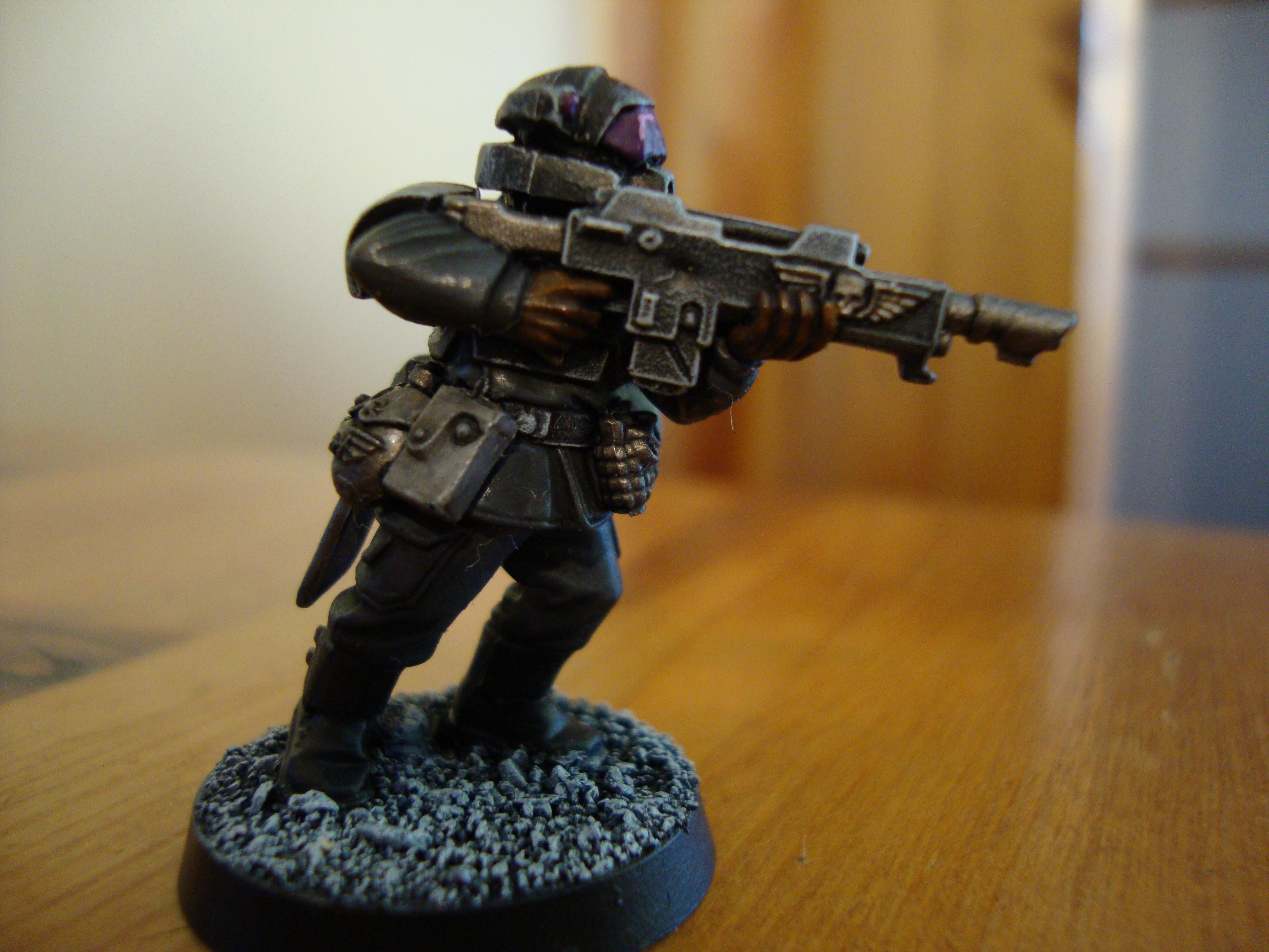 Imperial Guard, Veteren Squad, Warhammer 40,000