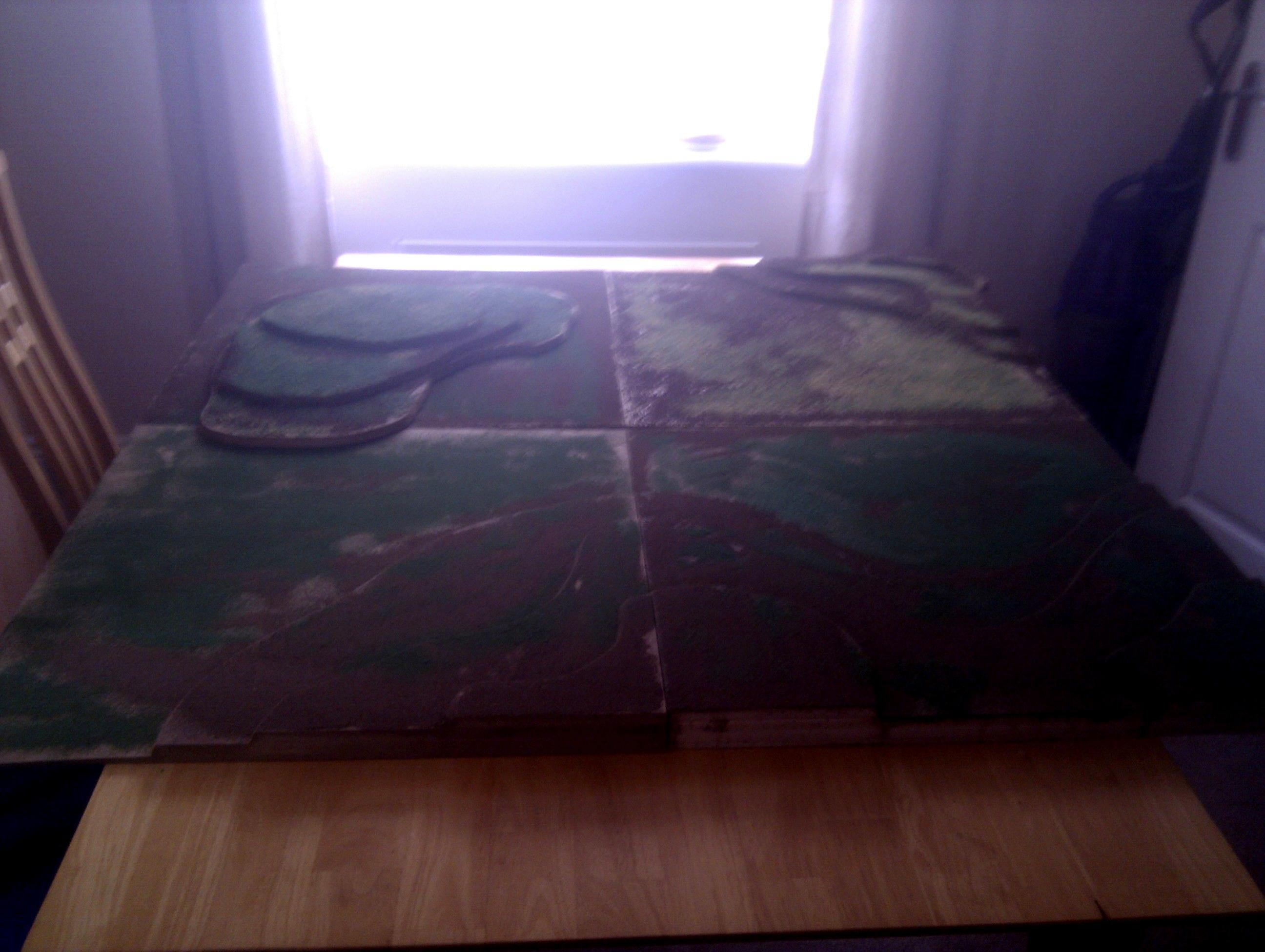 Game Table, Modelling, Terrain, Work In Progress