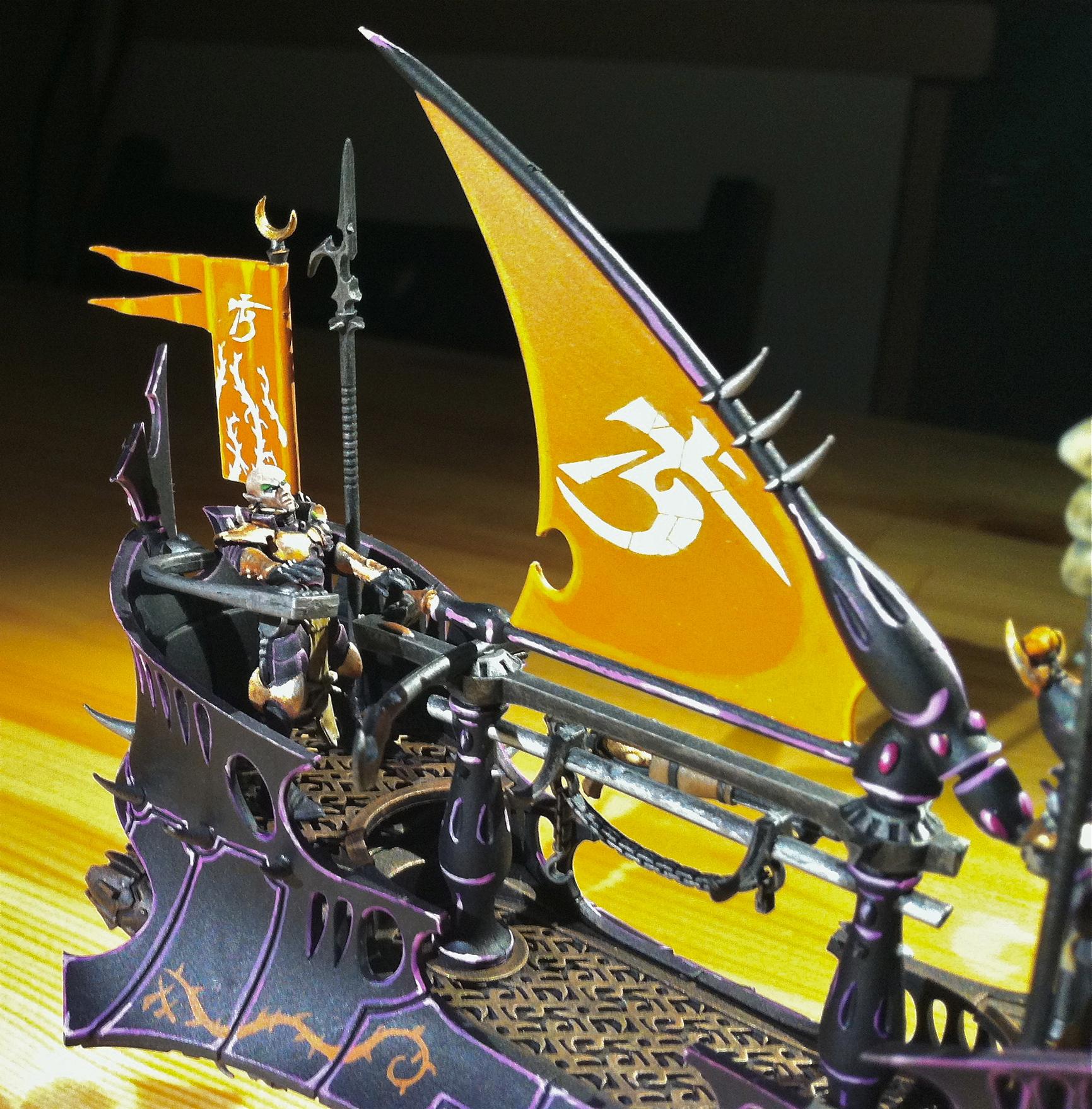Dark Eldar, Raider, Work In Progress