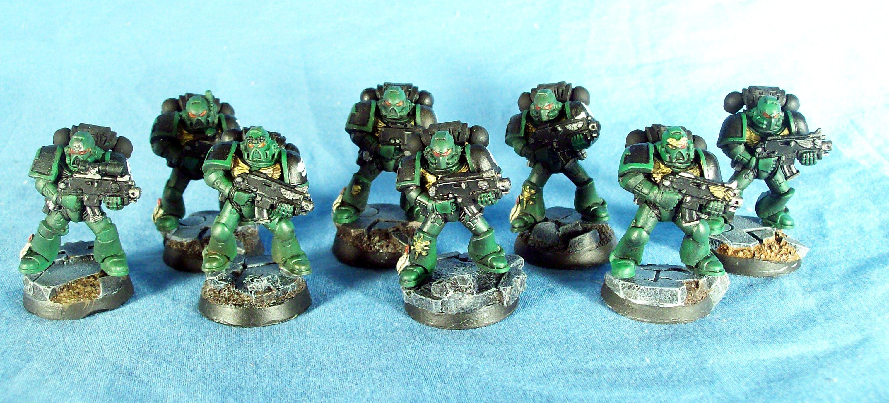 Salamanders, Space Marines, Tactical Squad