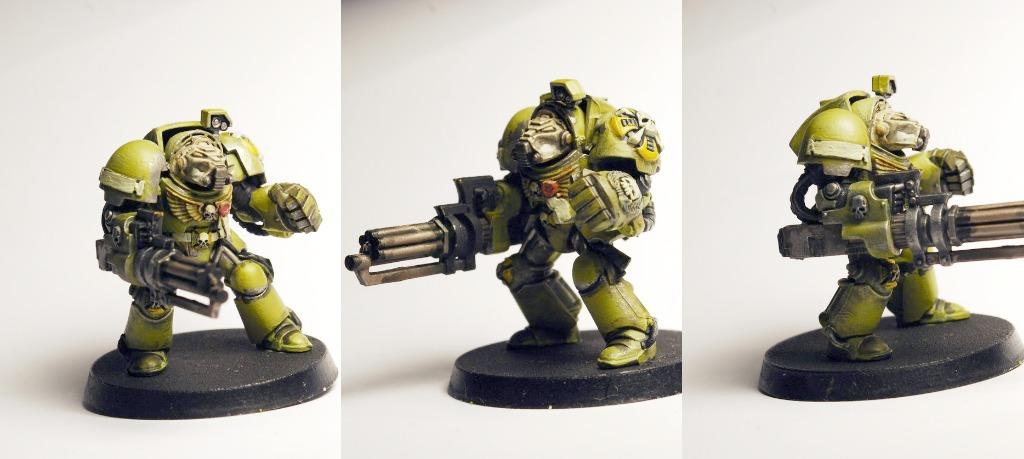 Green, Salamder, Space Marines, Terminator Armor