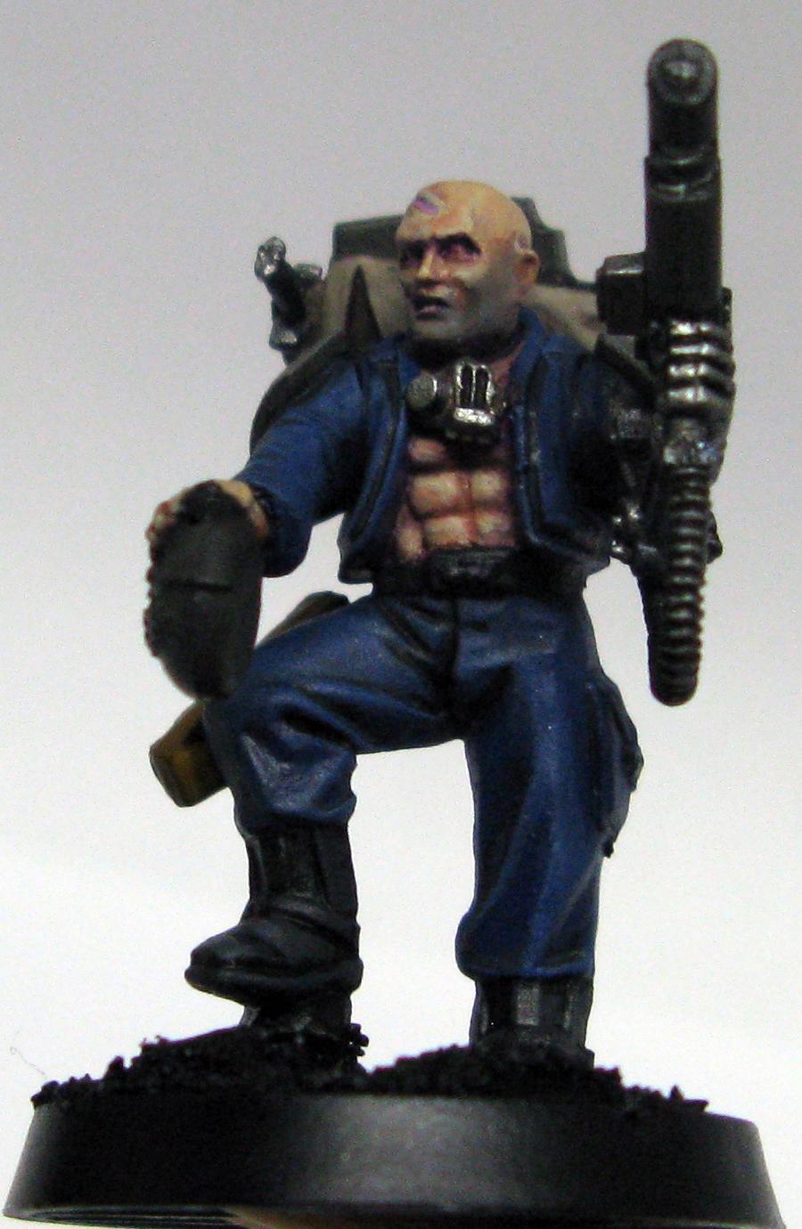 Alcatran, Bionics, Bodyguard, Fluff, Hellpistol, Imperial Guard, Veteran, Work In Progress