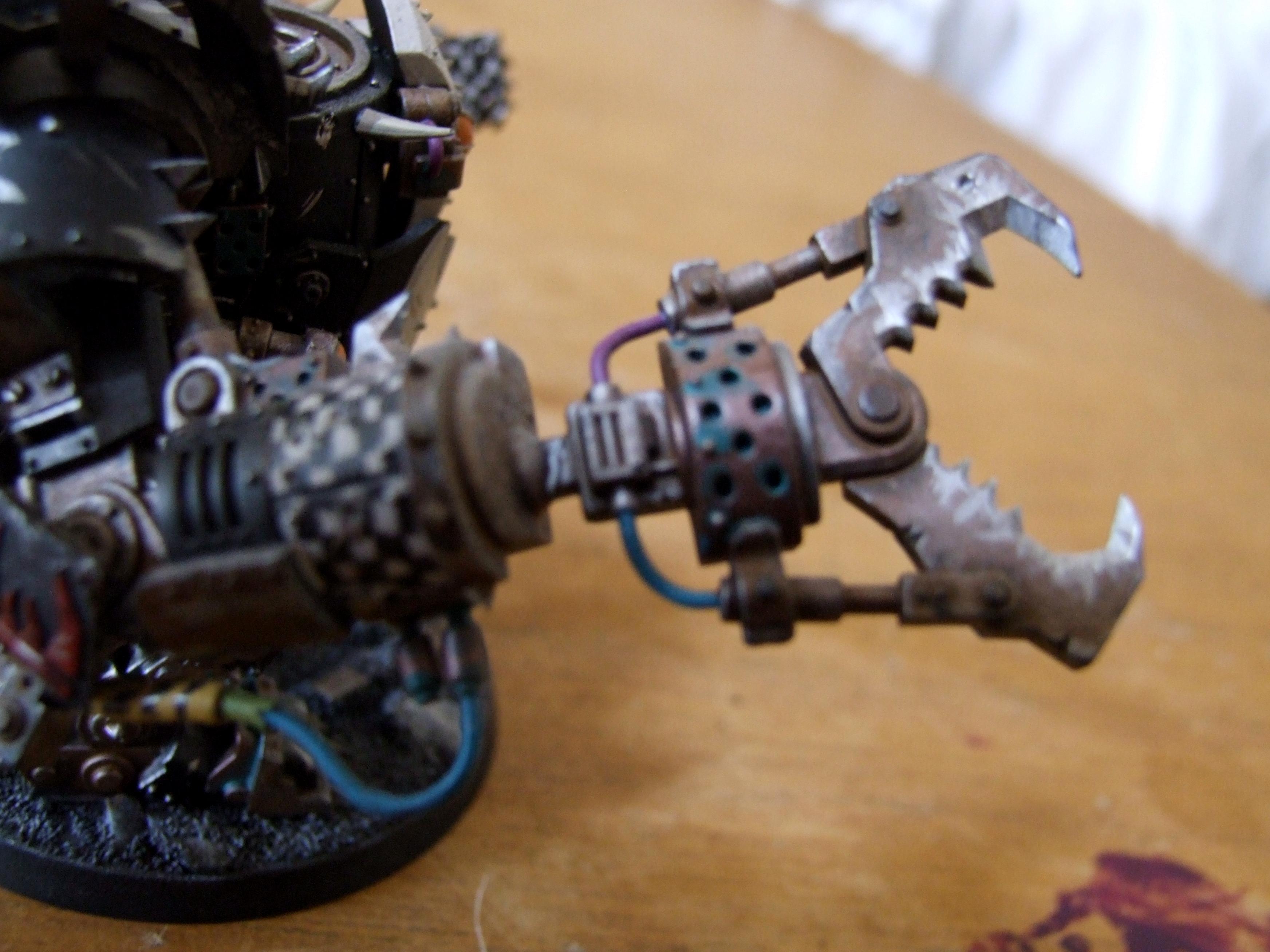 Conversion, Deff Dred, Orks, Power Claw, Warhammer 40,000