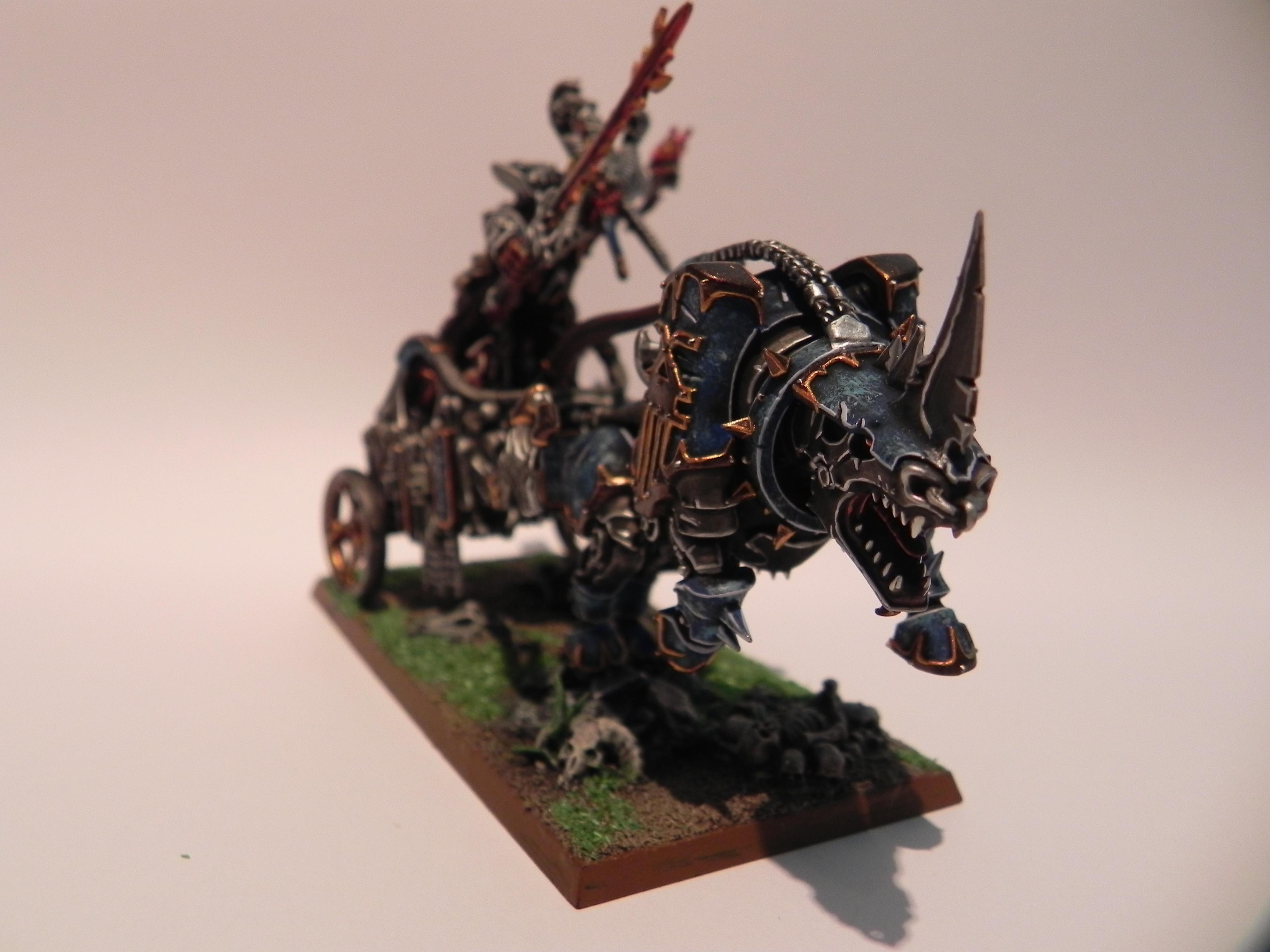 Chaos Daemons, Chariot, Daemons, Juggernaut, Khorne, Moloch, Schädelsammler, Skull Catcher, Streitwagen