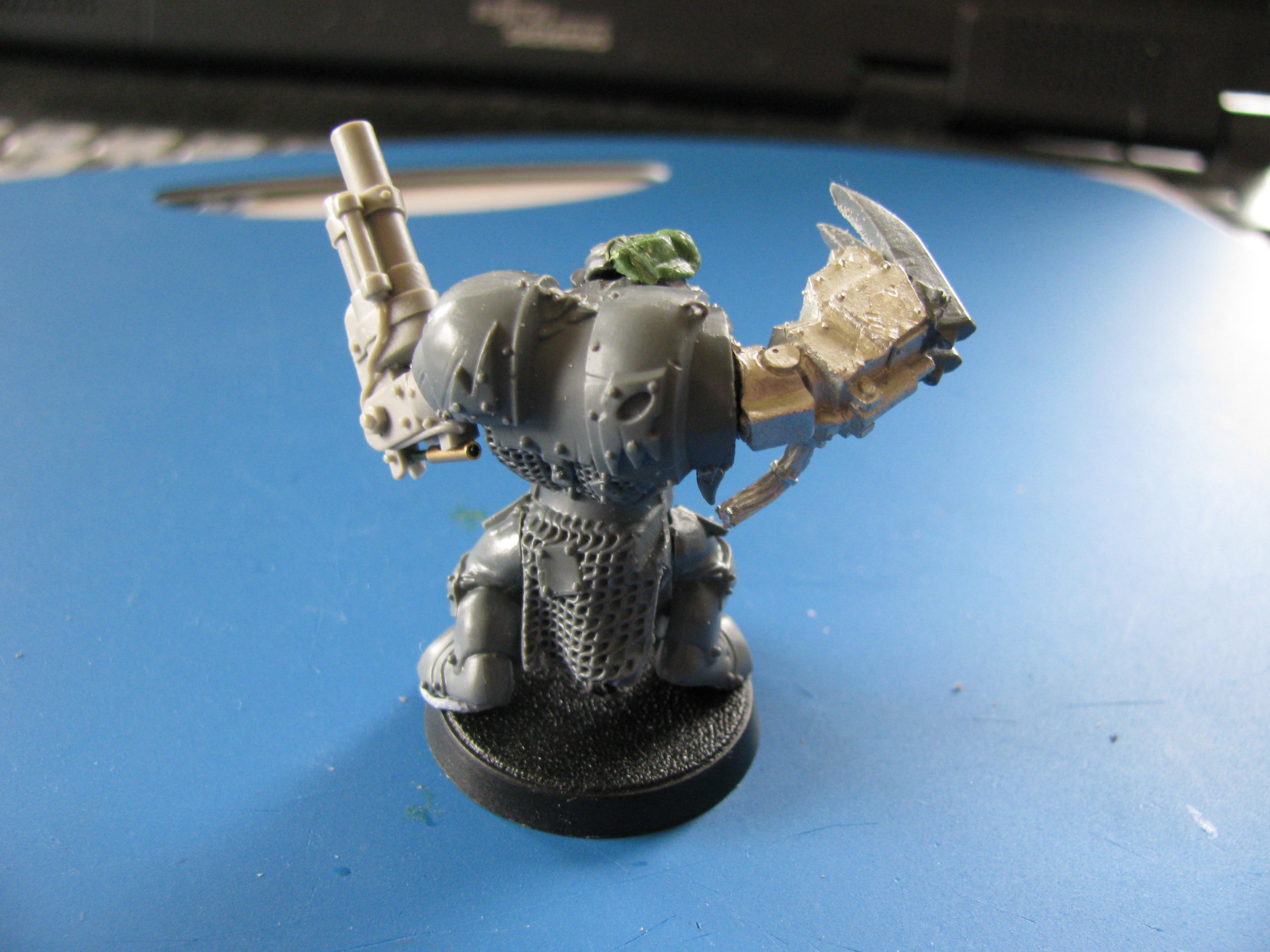 Conversion, Cyborks, Nob, Orks, Warhammer 40,000
