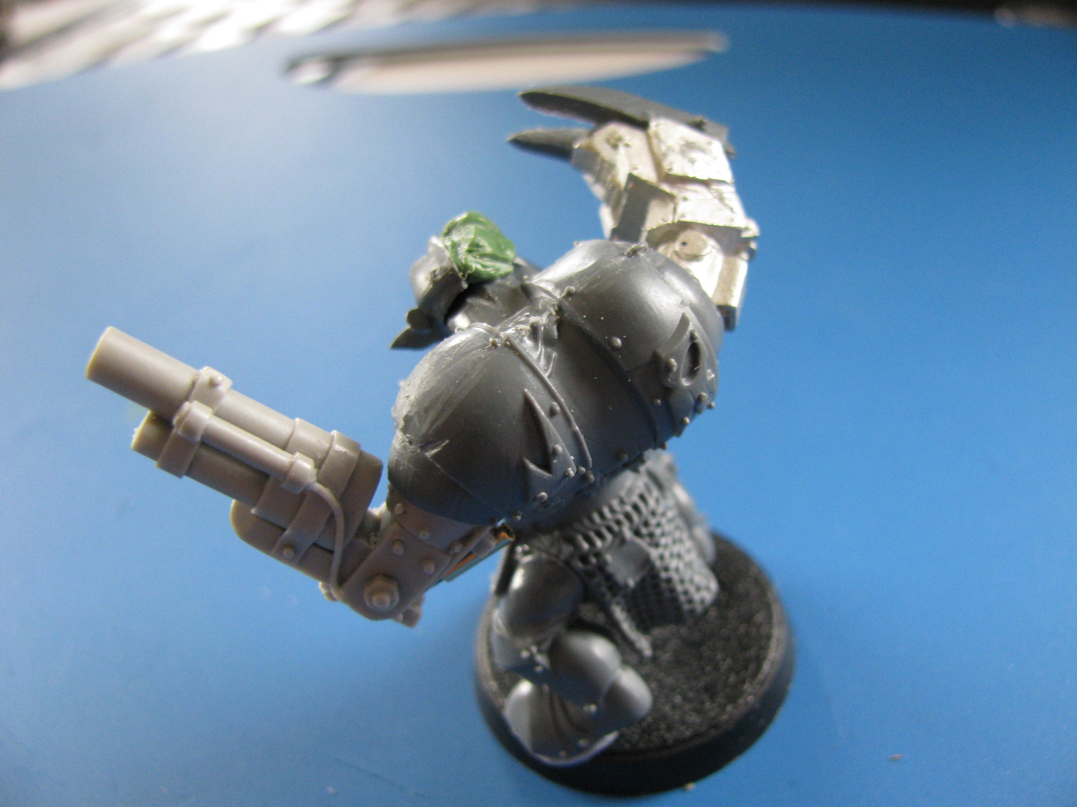 Conversion, Cyborks, Nob, Orks, Warhammer 40,000