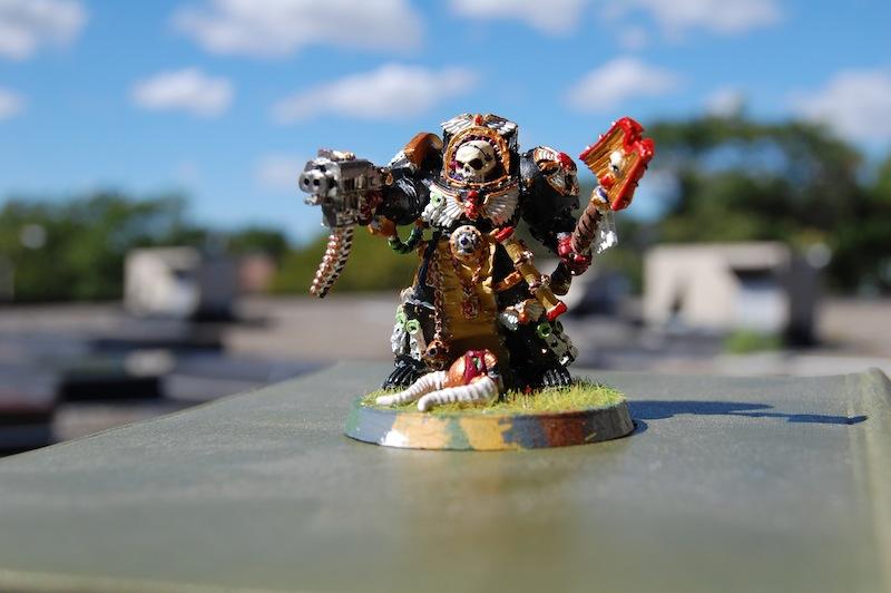 Chaplain, Space Marines, Terminator Armor, Warhammer Fantasy