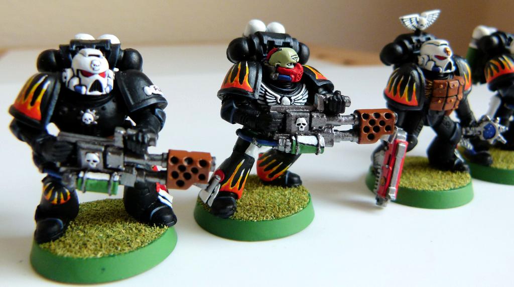 Flames, Space Marines, Warhammer 40,000