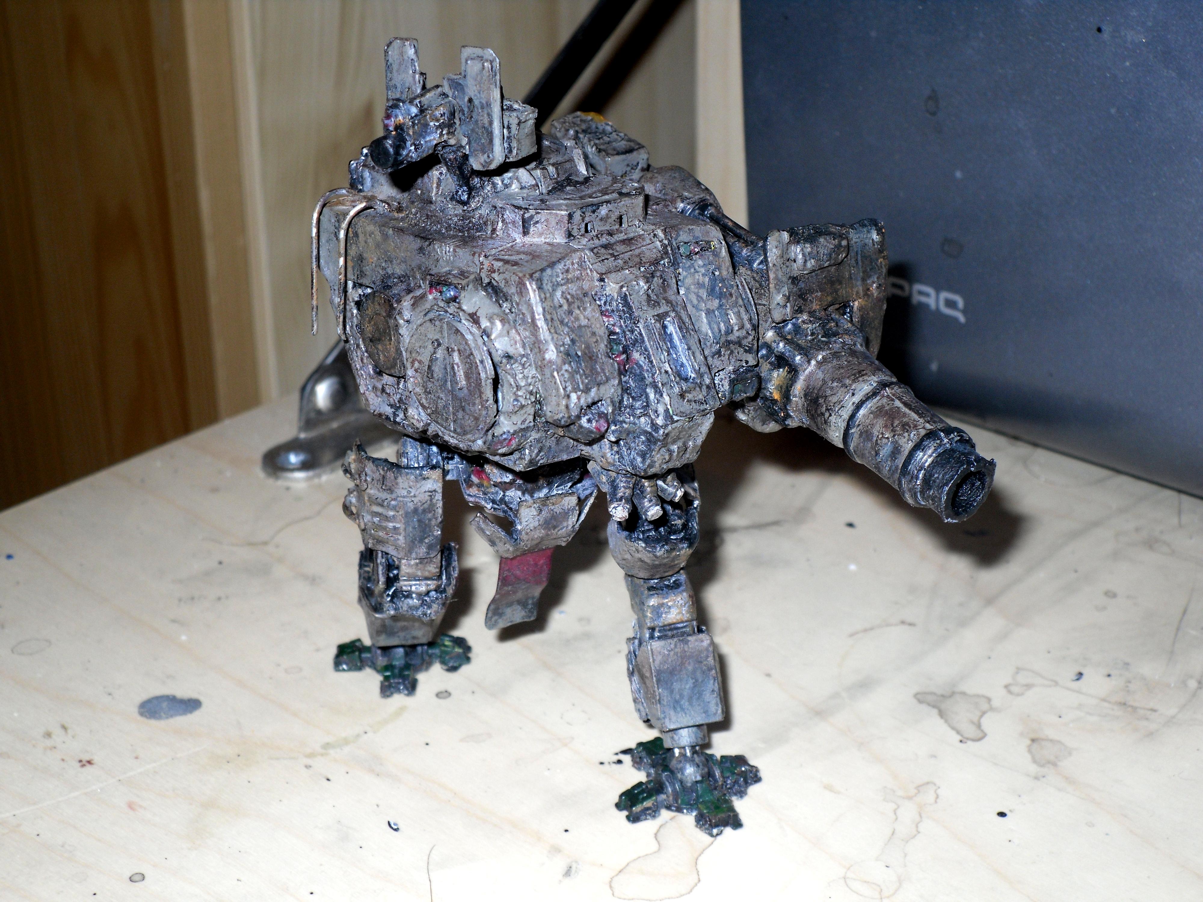 Collossus, Imperial, Imperial Guard, Sentinel, Siege, Tank, Walker, Warhammer 40,000, Work In Progress
