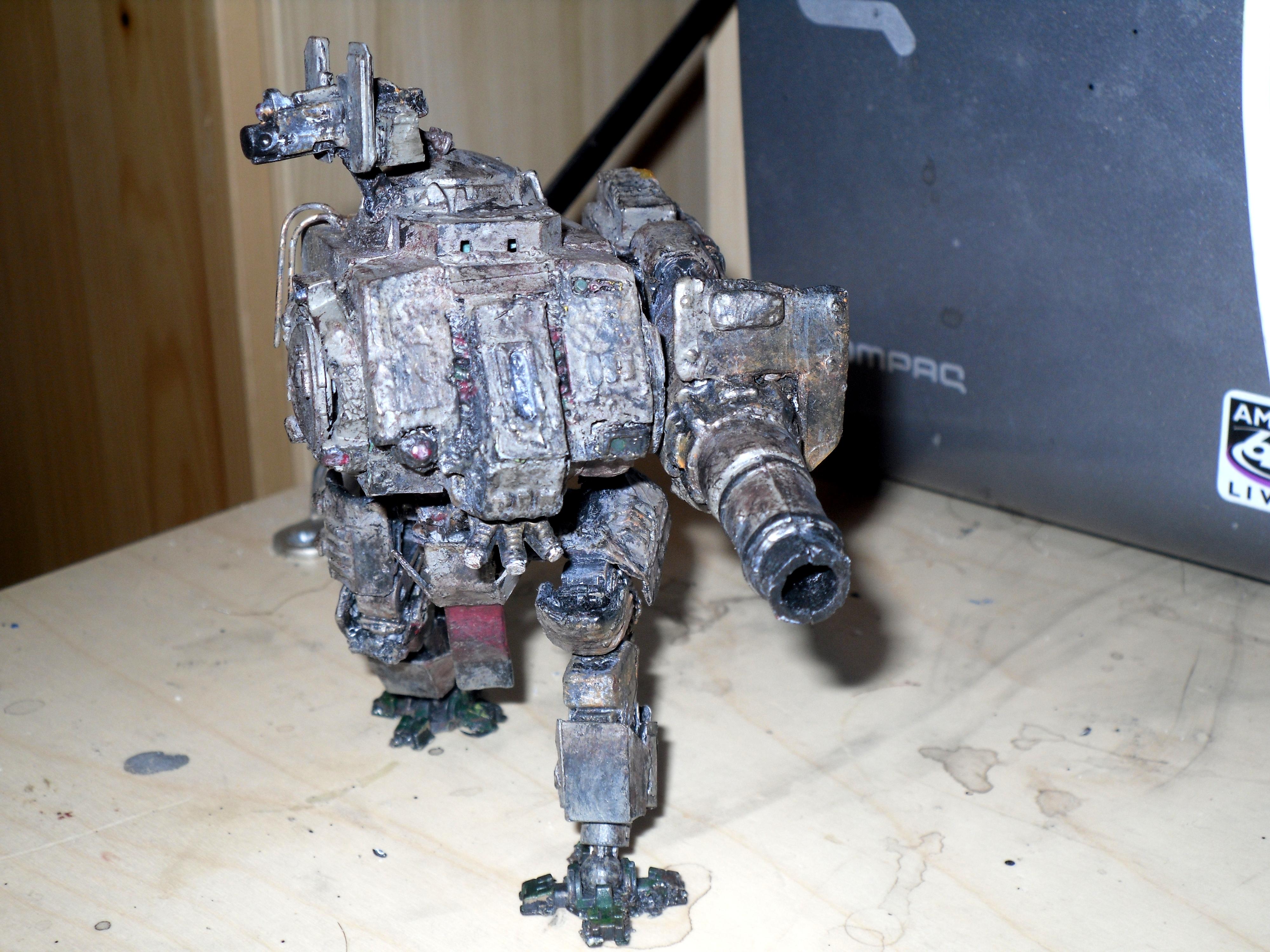 Collossus, Imperial, Imperial Guard, Sentinel, Siege, Tank, Walker, Warhammer 40,000, Work In Progress