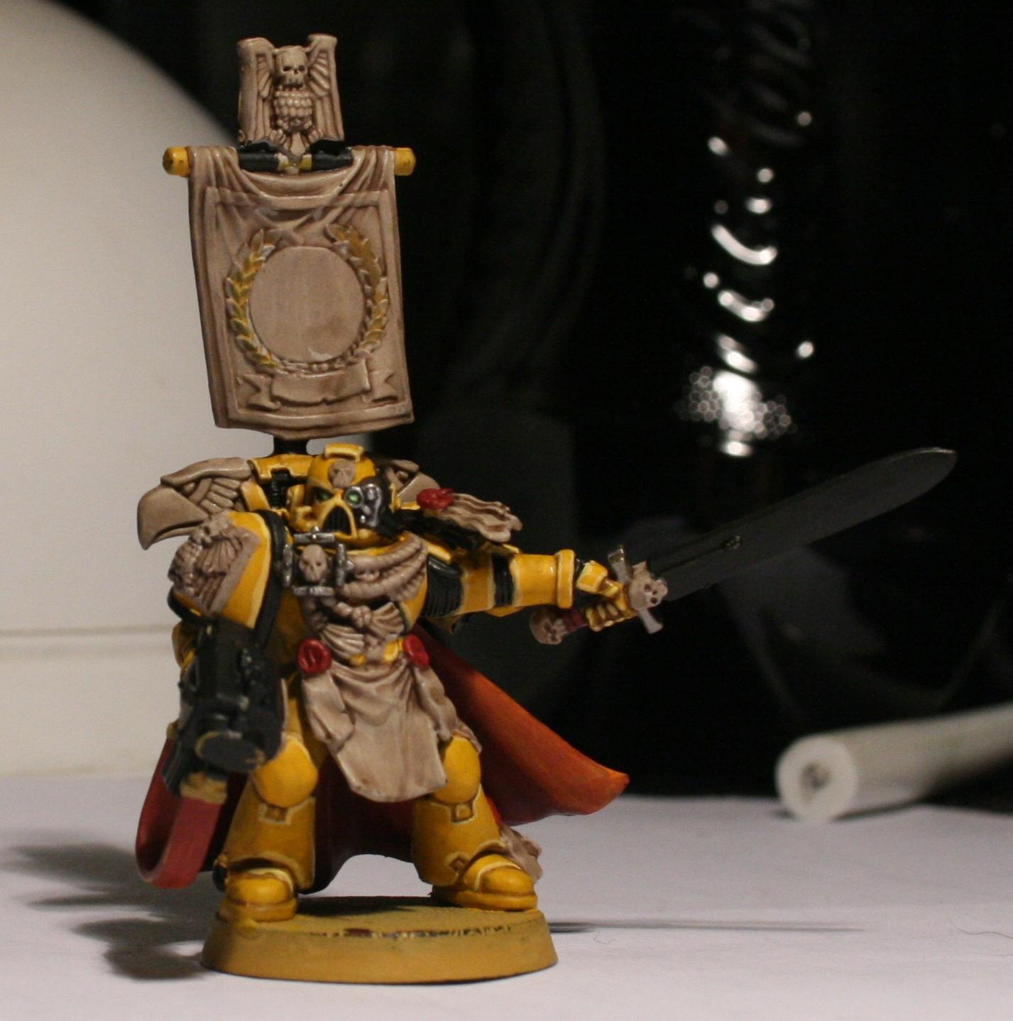 Captain, Imperial Fists, Work In Progress