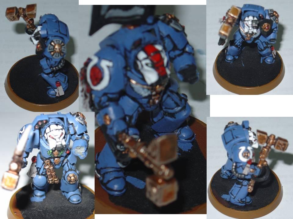 Space Marines, Terminator Armor, Ultramarines