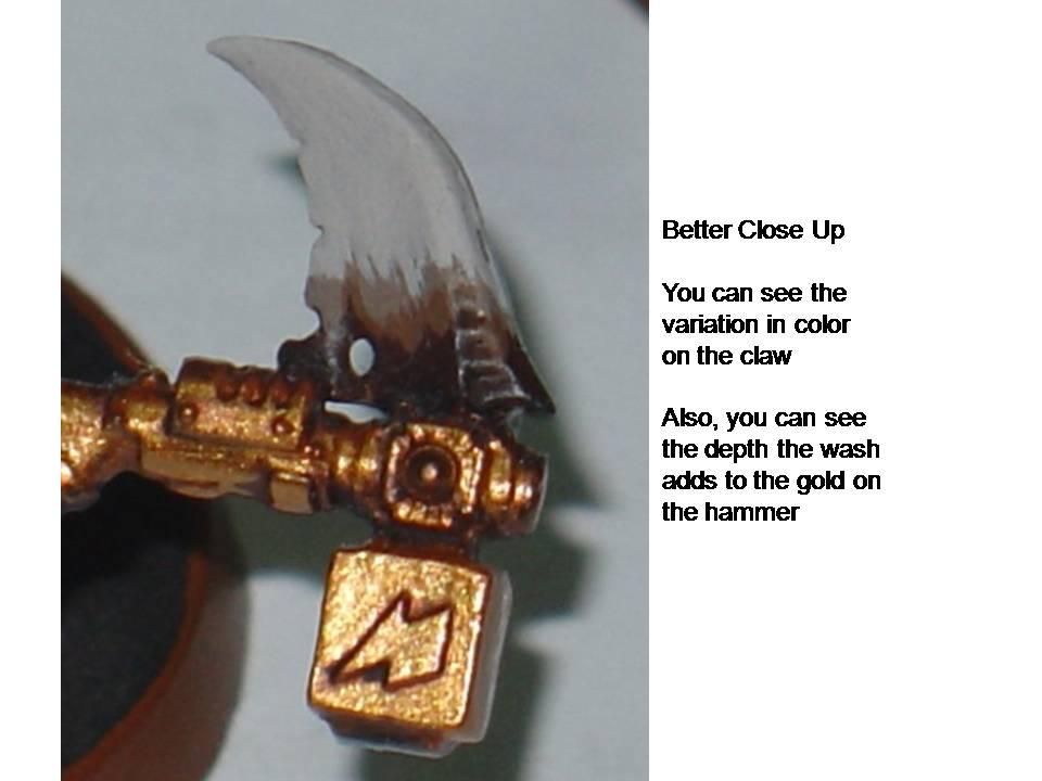 Close up of hammer