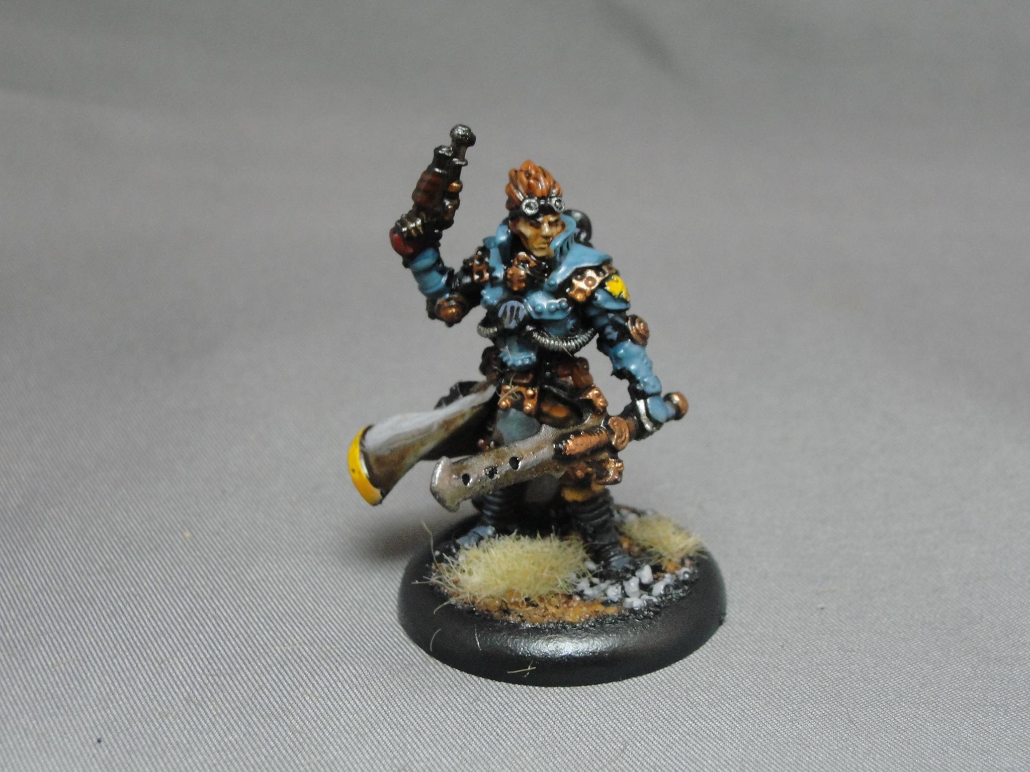 Cygnar, Warmachine, Cygnar, Commander Coleman Stryker