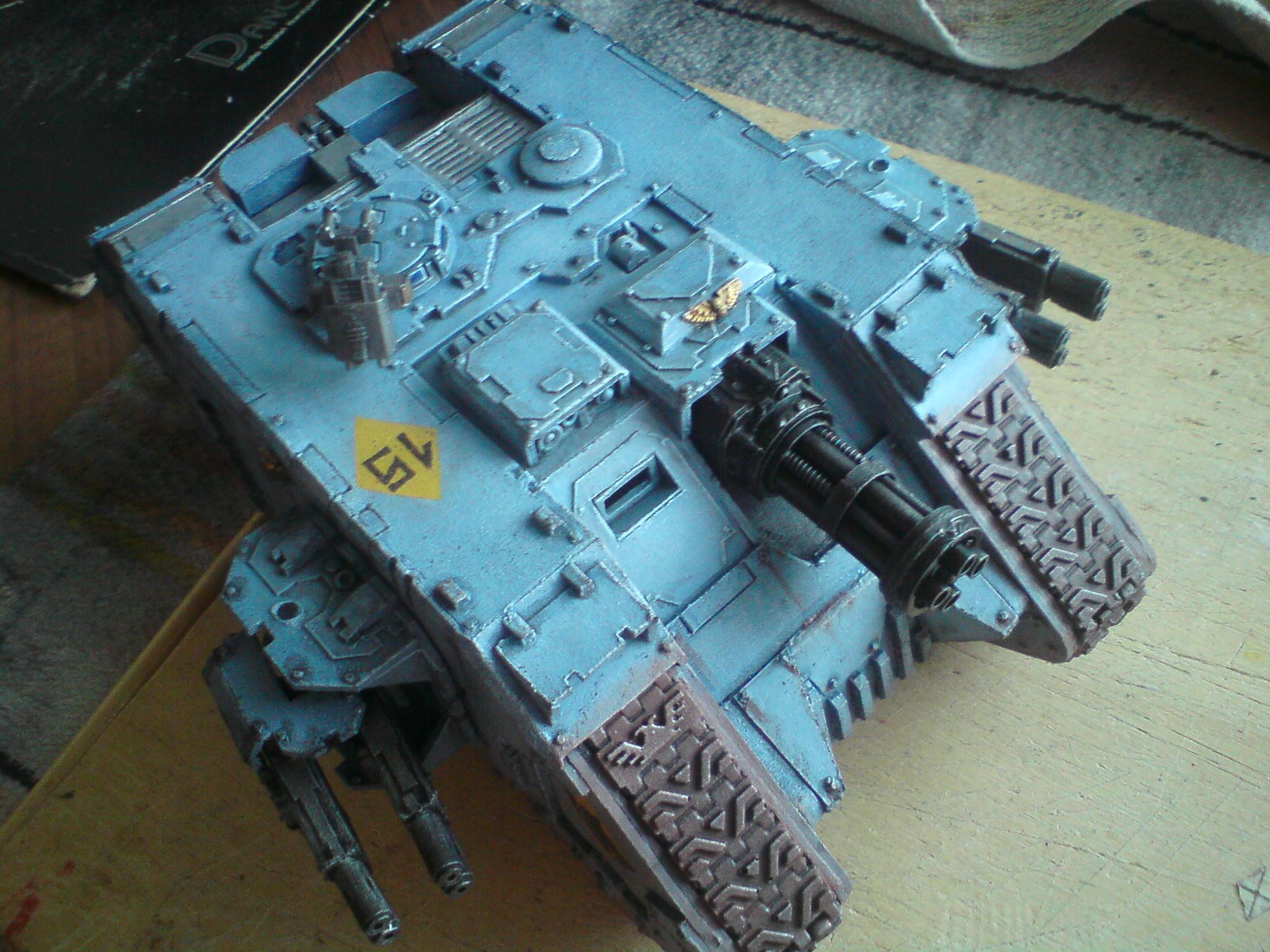 Achilles, Land Raider, Land Raider Redeemer, Space Marines, Space Wolves, Tank, Work In Progress