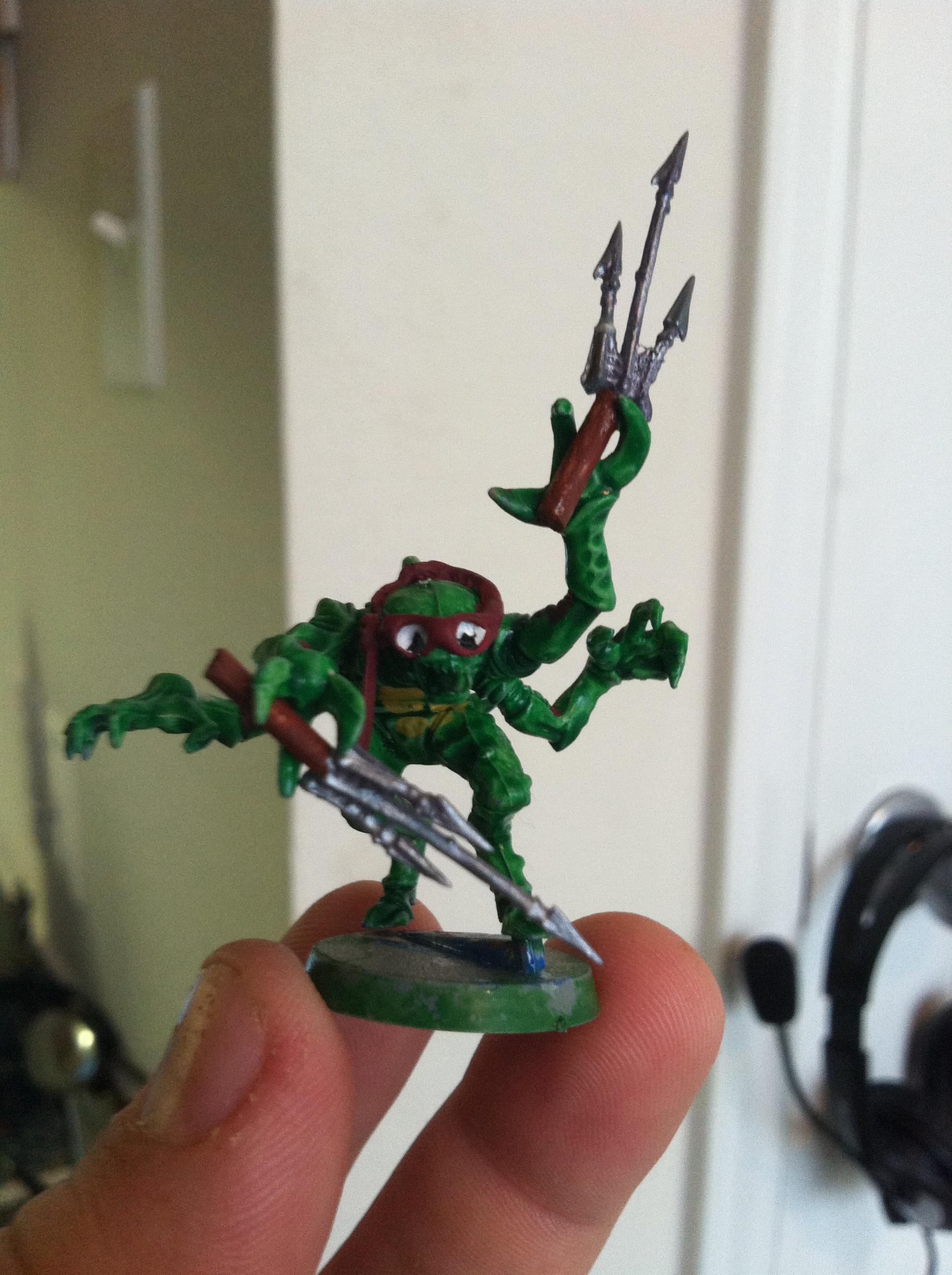 Raphael is cool but crude