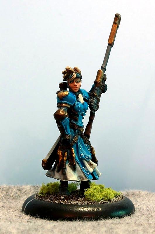 Cygnar, Warmachine, Kara Sloan (Warmachine - Cygnar)