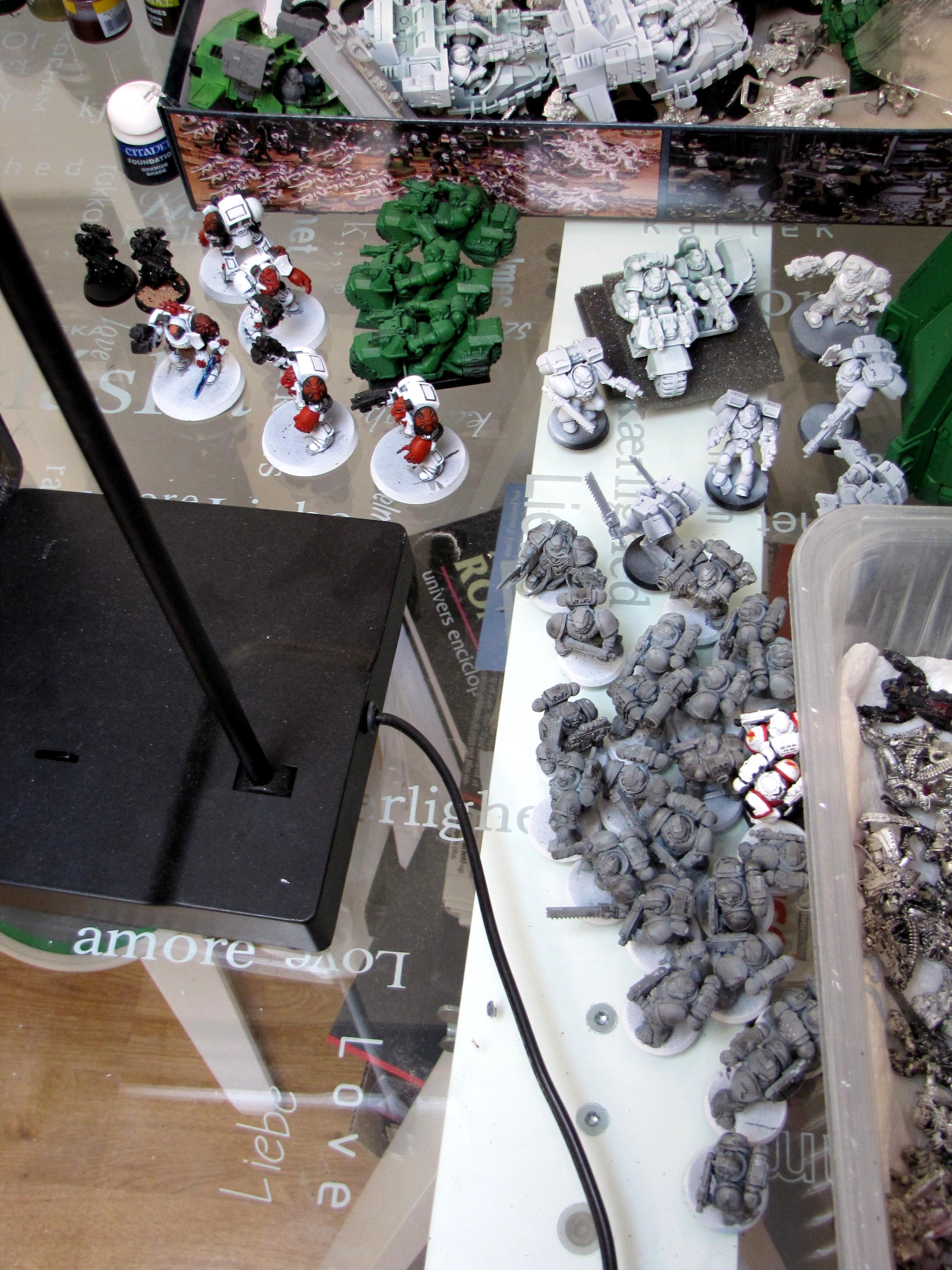 Assault On Black Reach, More Work, Space Marines