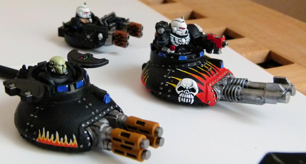 Twin Multi Melta and Twin Lascannon